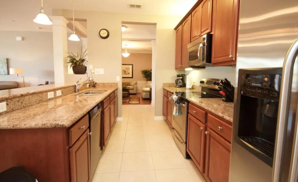 Kitchen or kitchenette in Cayview Condo #231536