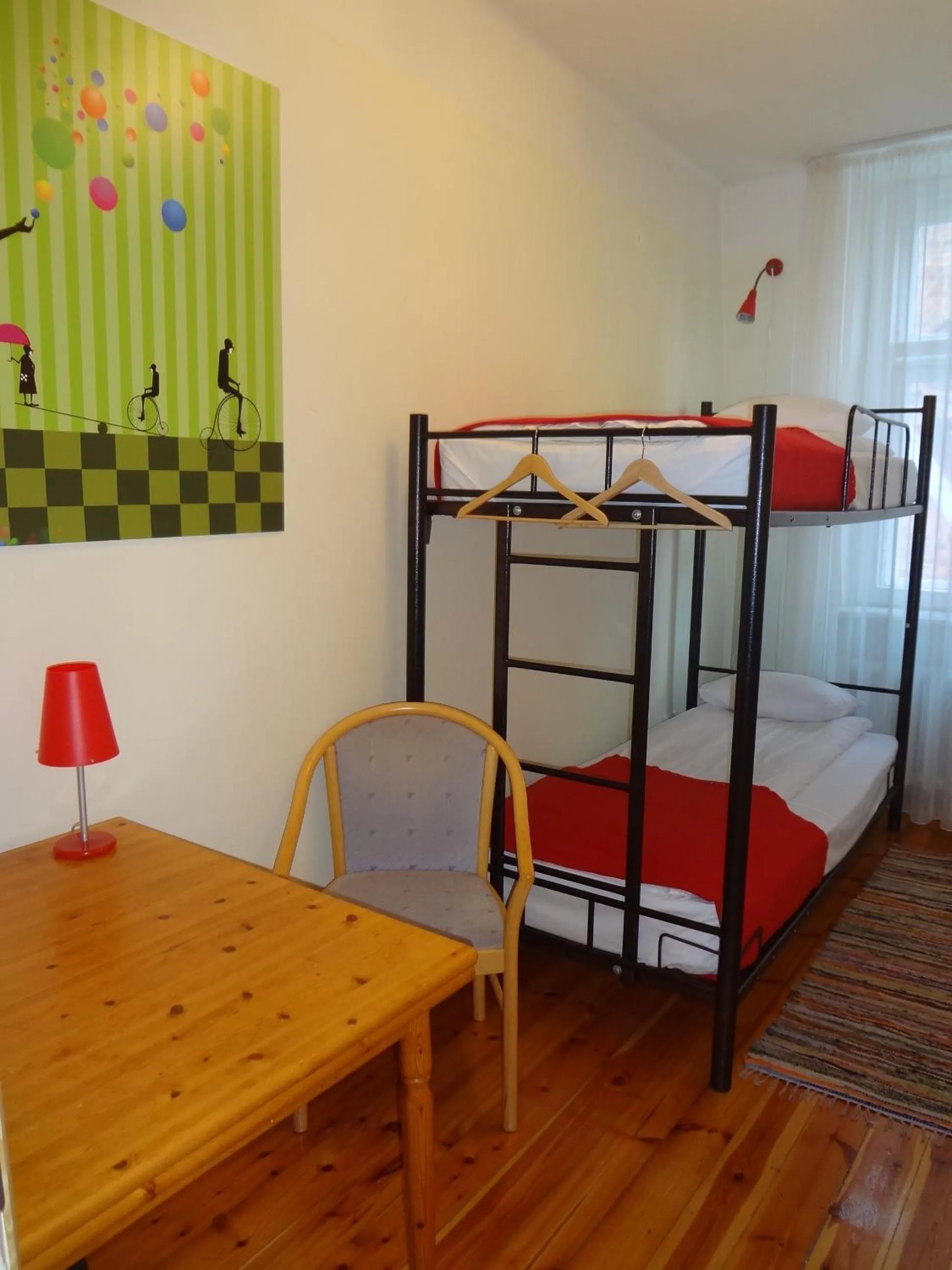 Photo of the whole room, Bed in Red Nose Hostel with Self-Check In