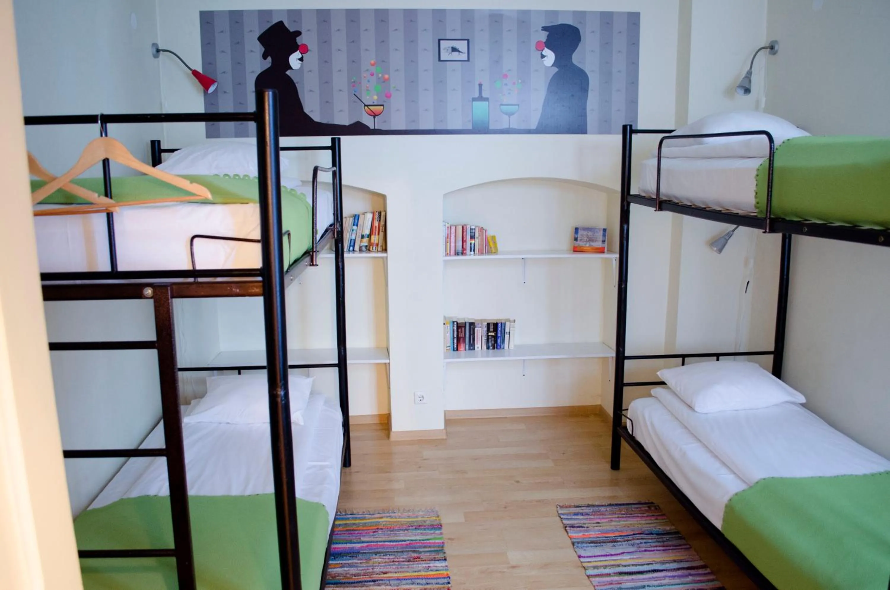 Photo of the whole room, Bed in Red Nose Hostel with Self-Check In