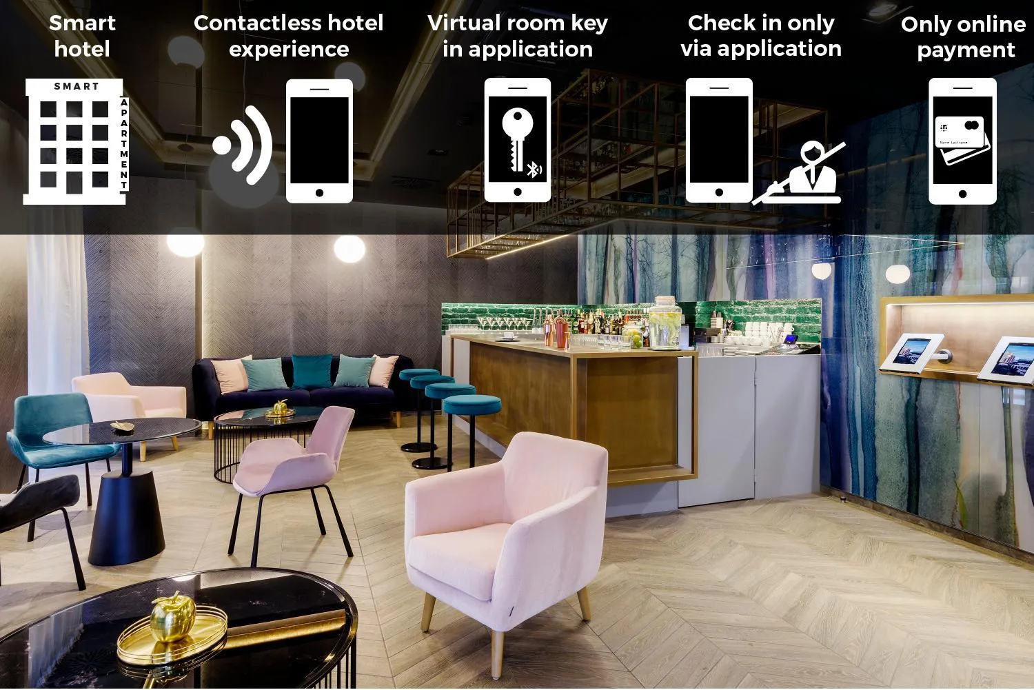 Lounge or bar in KViHotel Budapest - the smart hotel