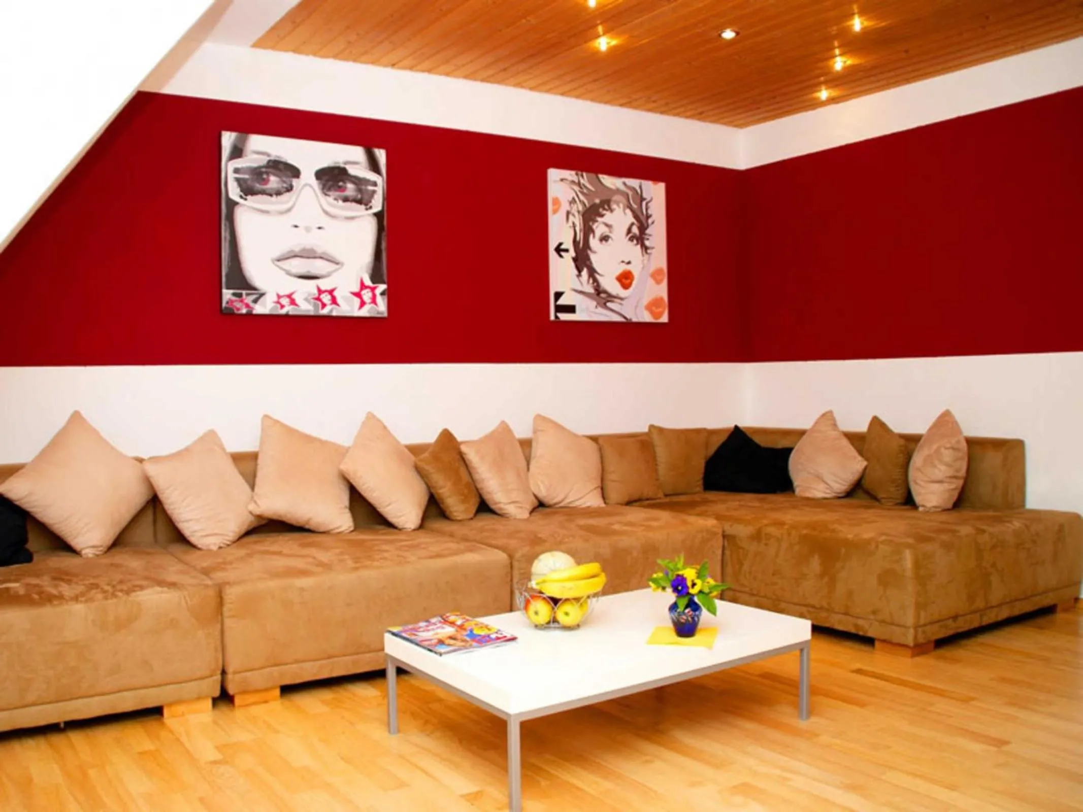 Living room in Ferienwohnung Bertsche