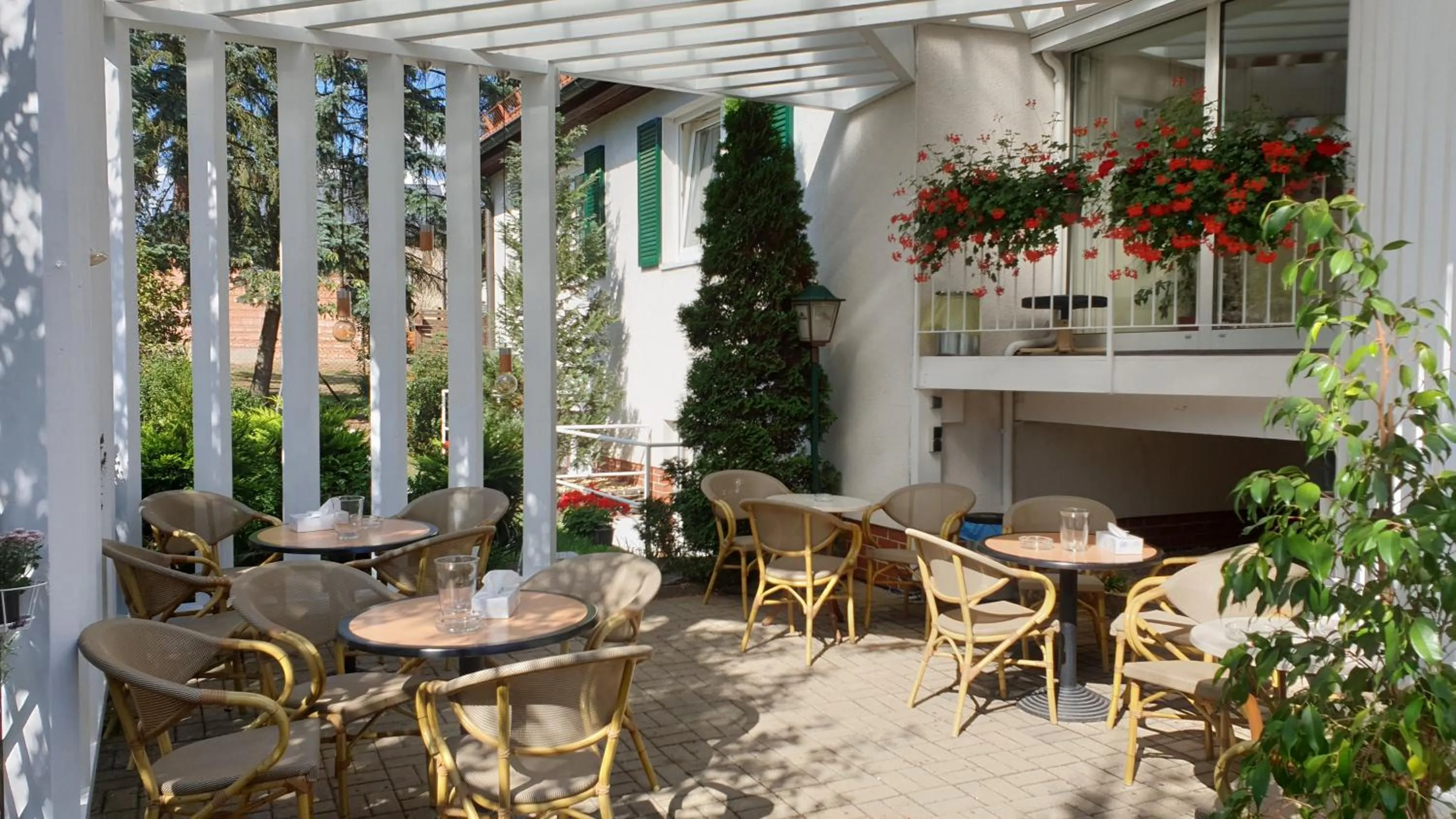 Balcony/Terrace in Ambiente Hotel garni
