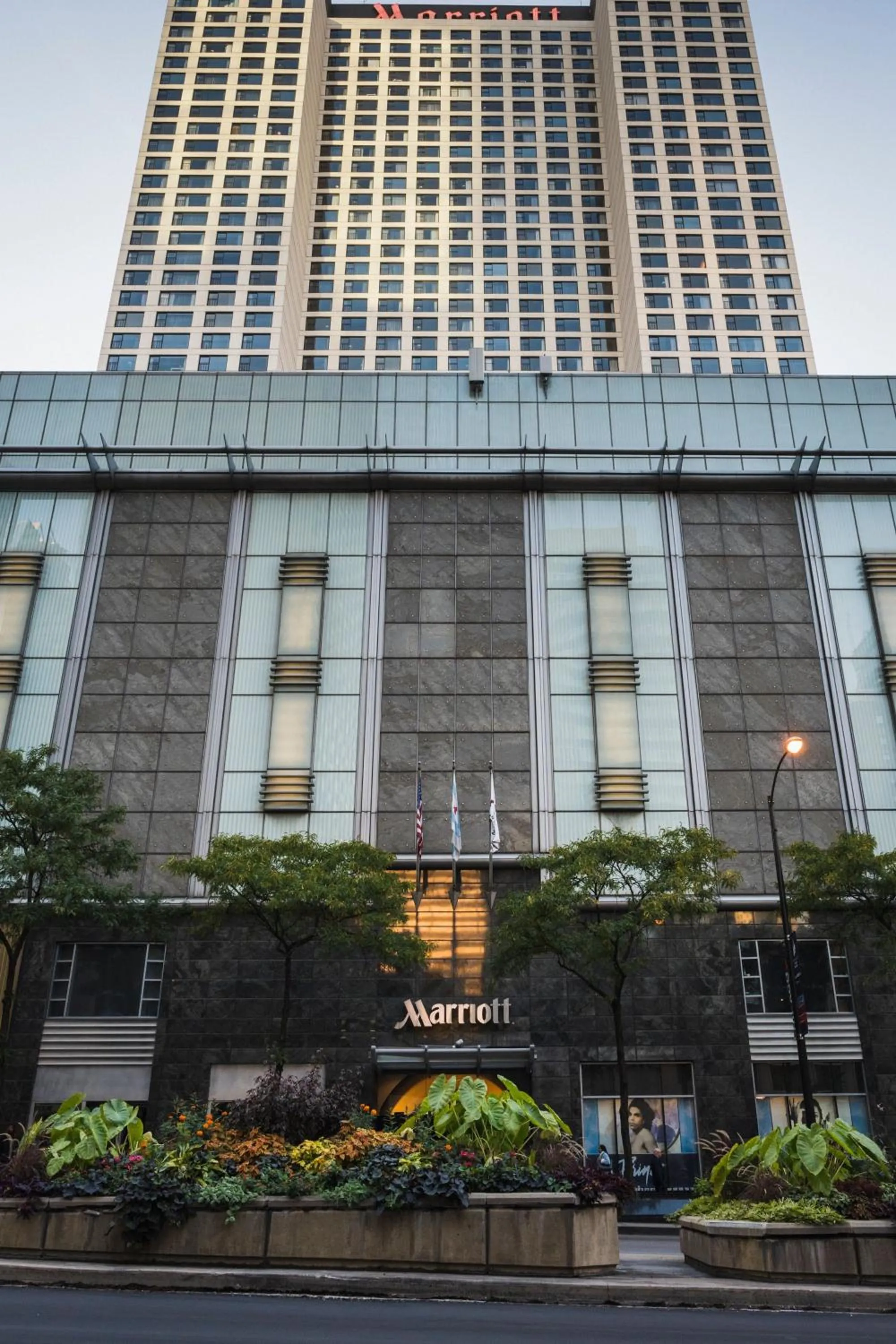 Property building in Chicago Marriott Downtown Magnificent Mile