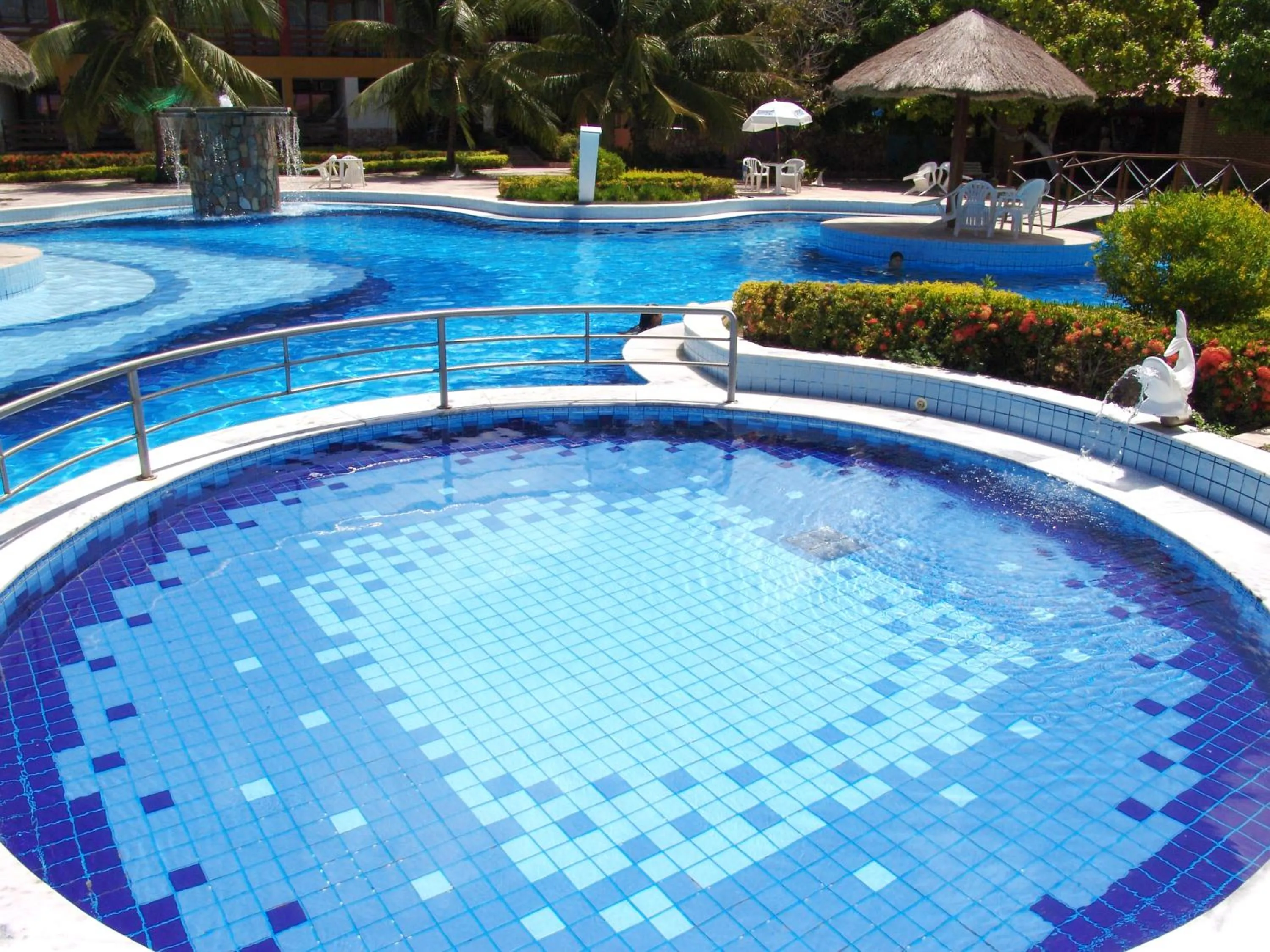 Swimming pool in Praia Dourada Resort Maragogi