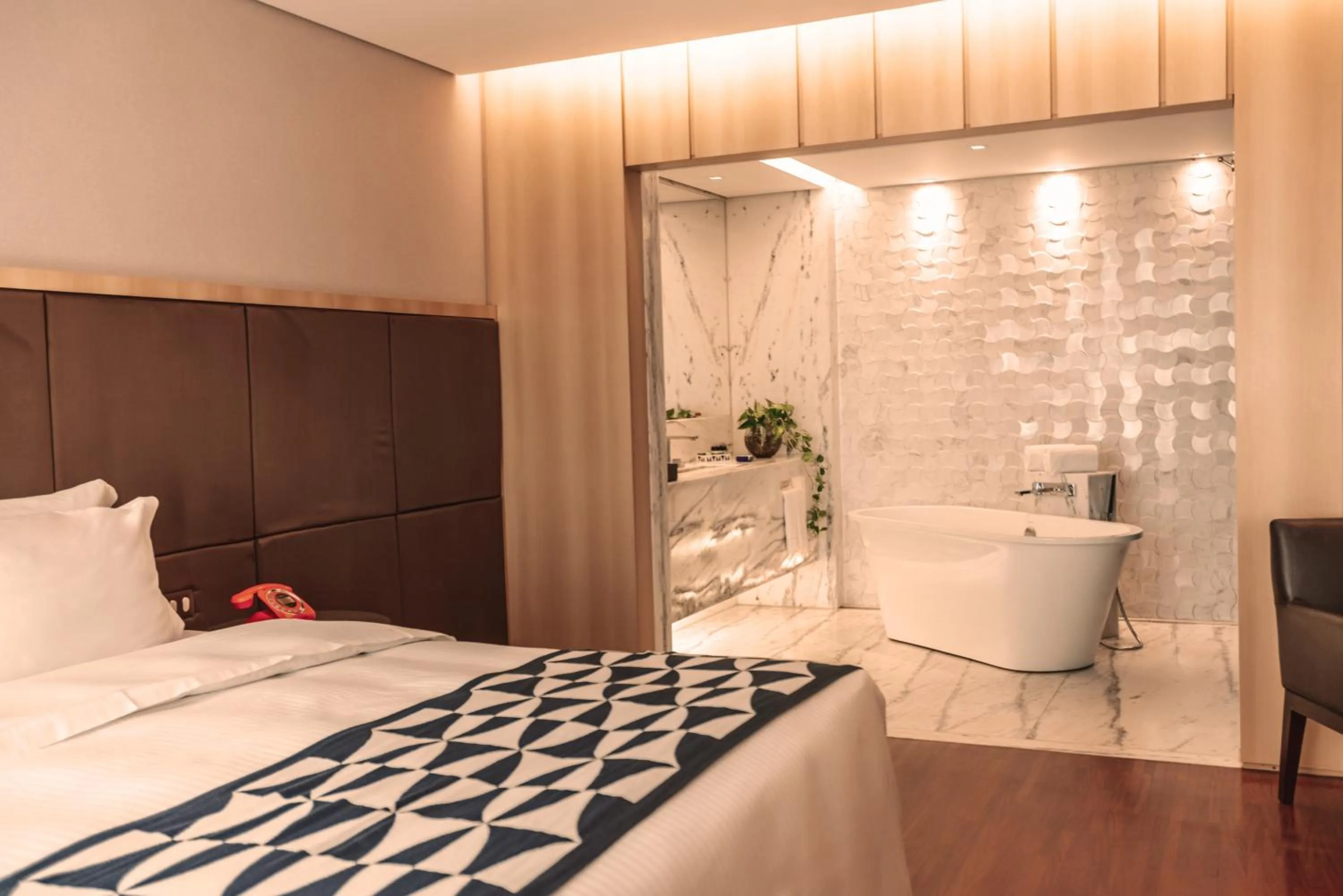 Bed in Brasília Palace Hotel