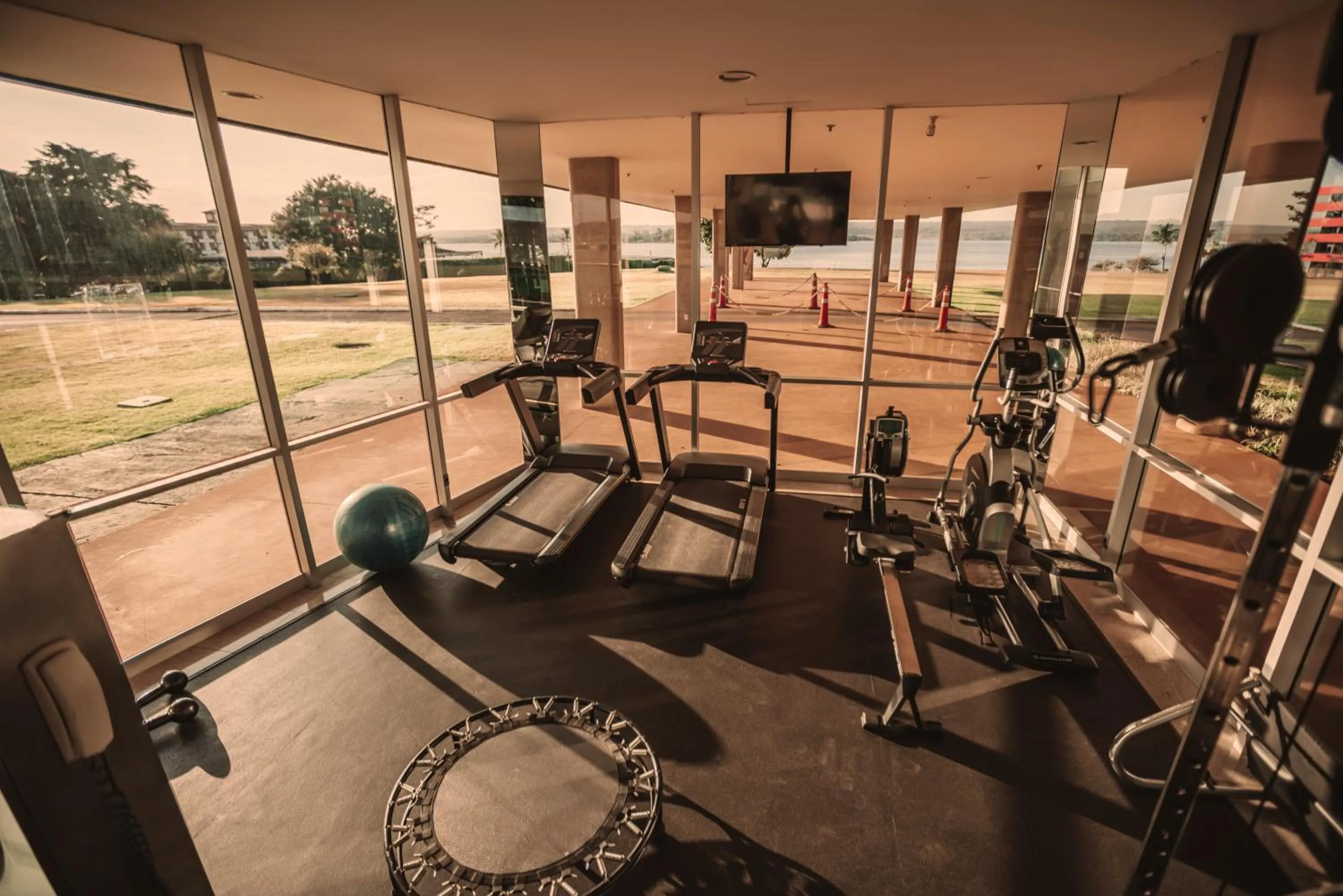 Fitness centre/facilities in Brasília Palace Hotel