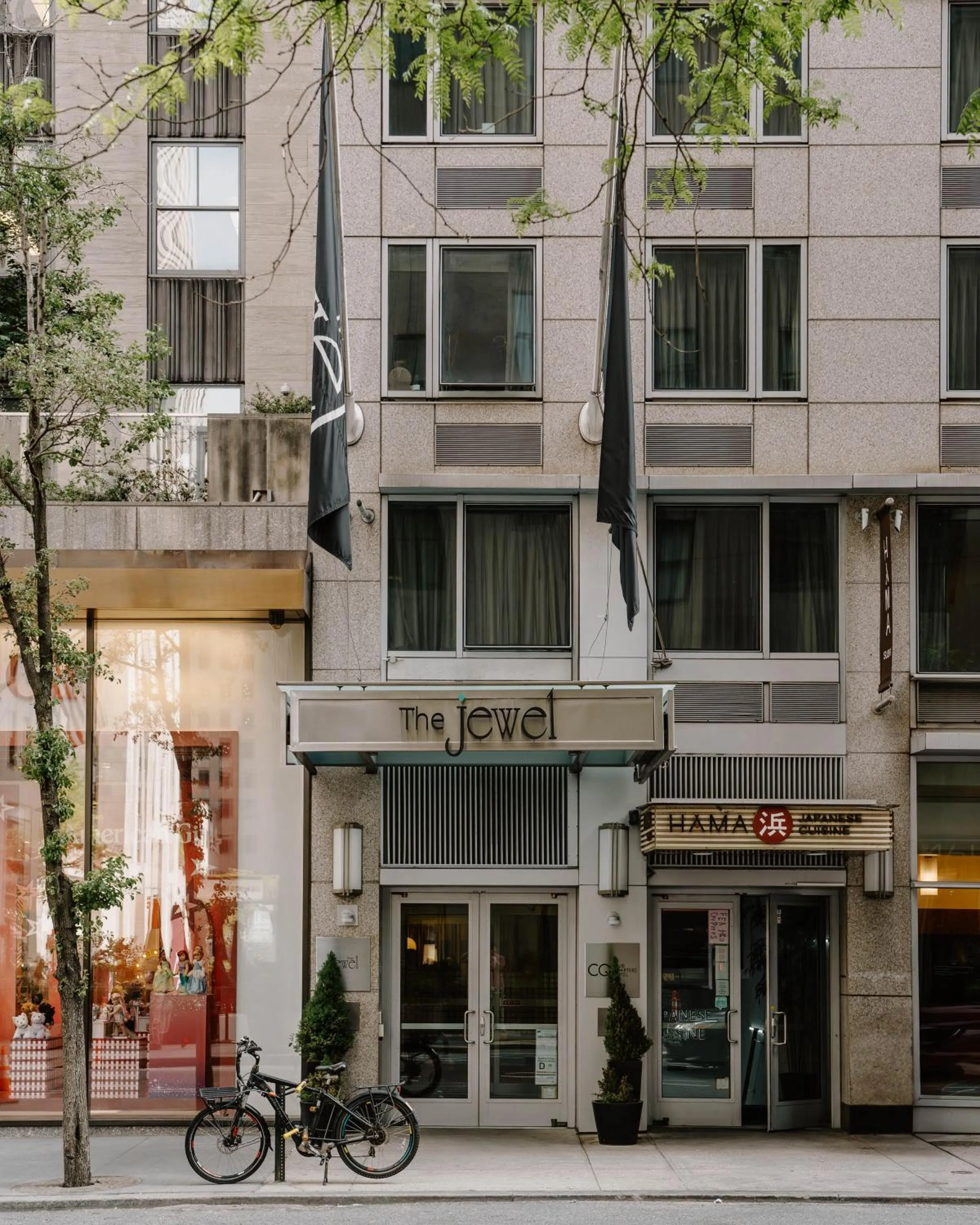 Property building in The Jewel Hotel, New York