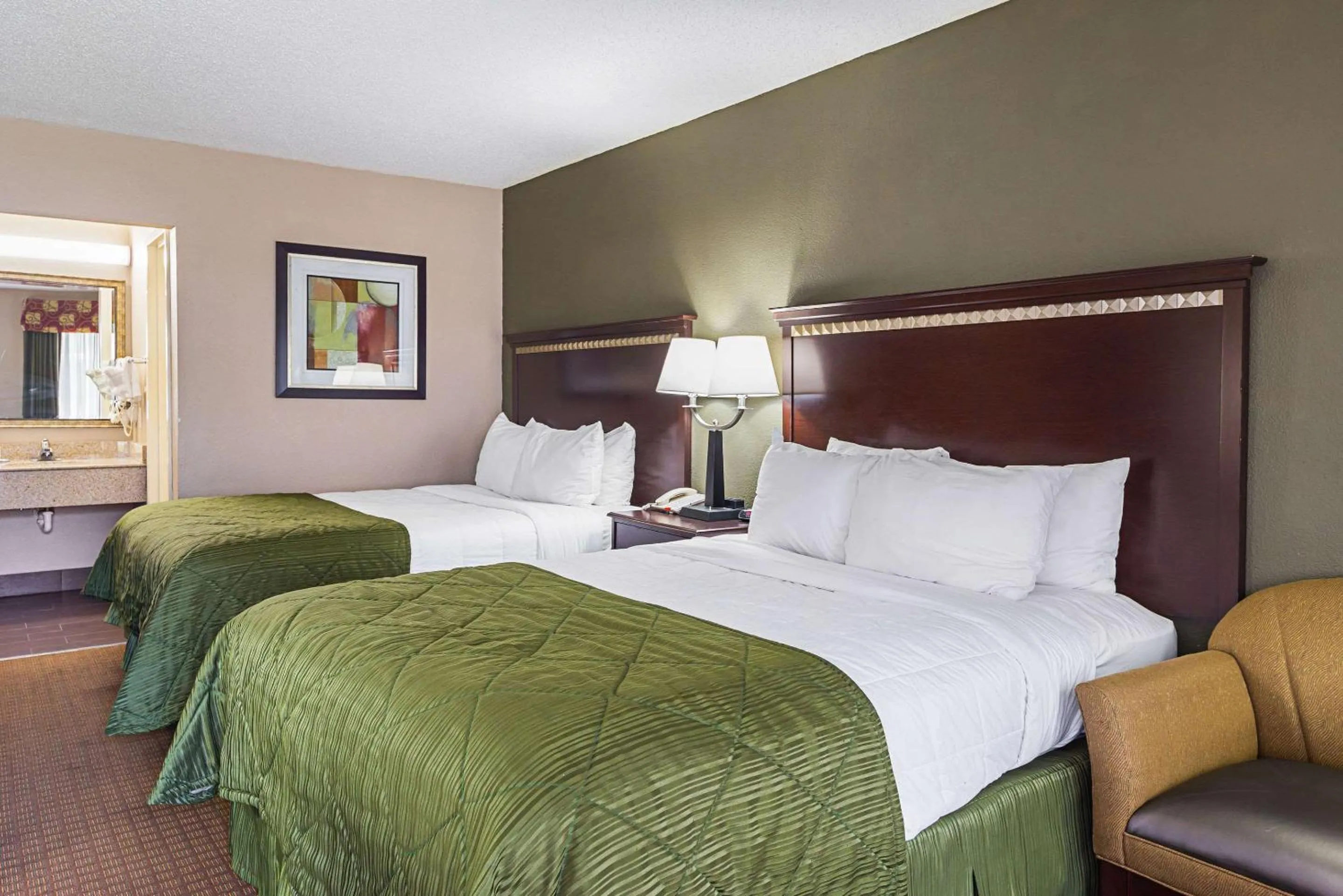 Queen Room with Two Queen Beds in Quality Inn & Suites Greenville - Haywood Mall