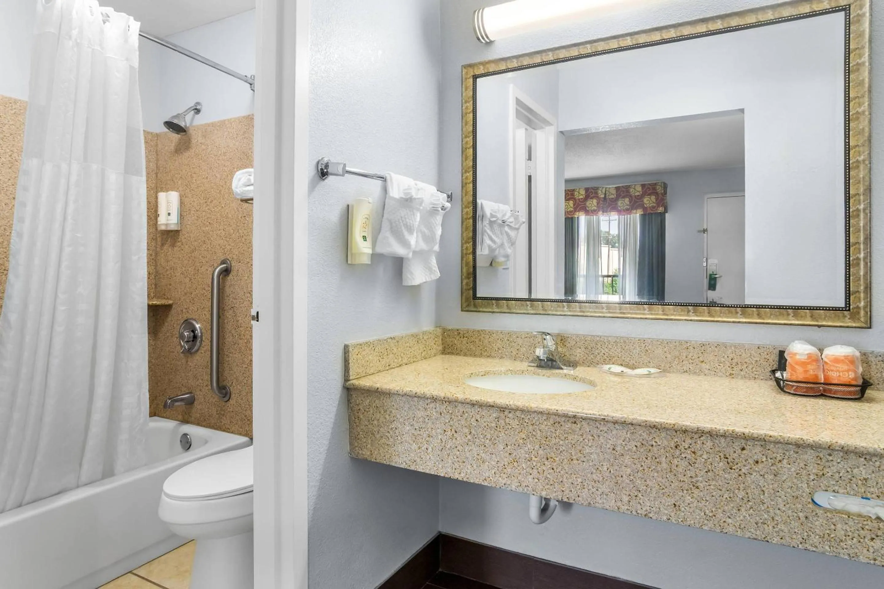 Bedroom in Quality Inn & Suites Greenville - Haywood Mall