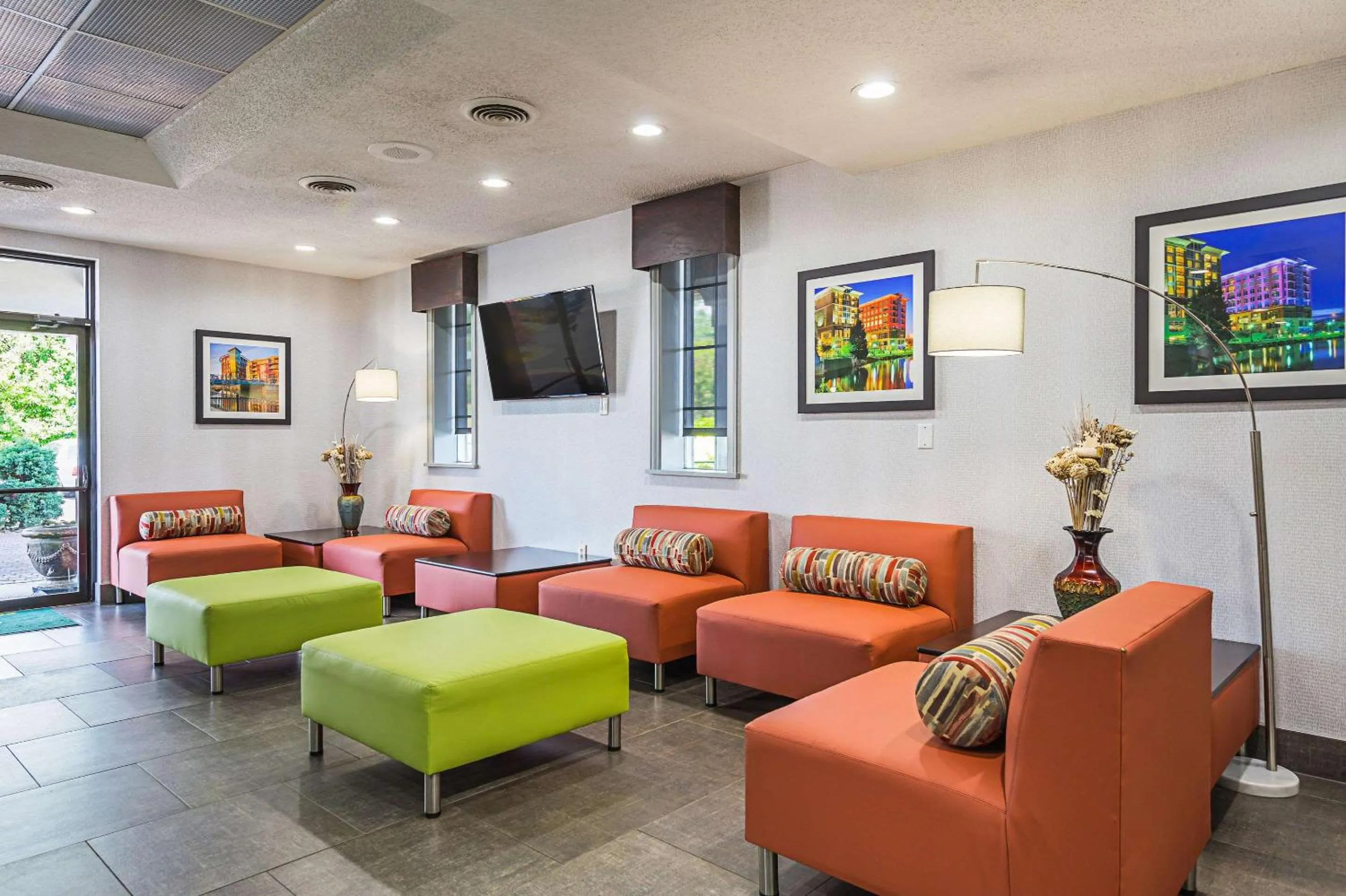 Lobby or reception in Quality Inn & Suites Greenville - Haywood Mall