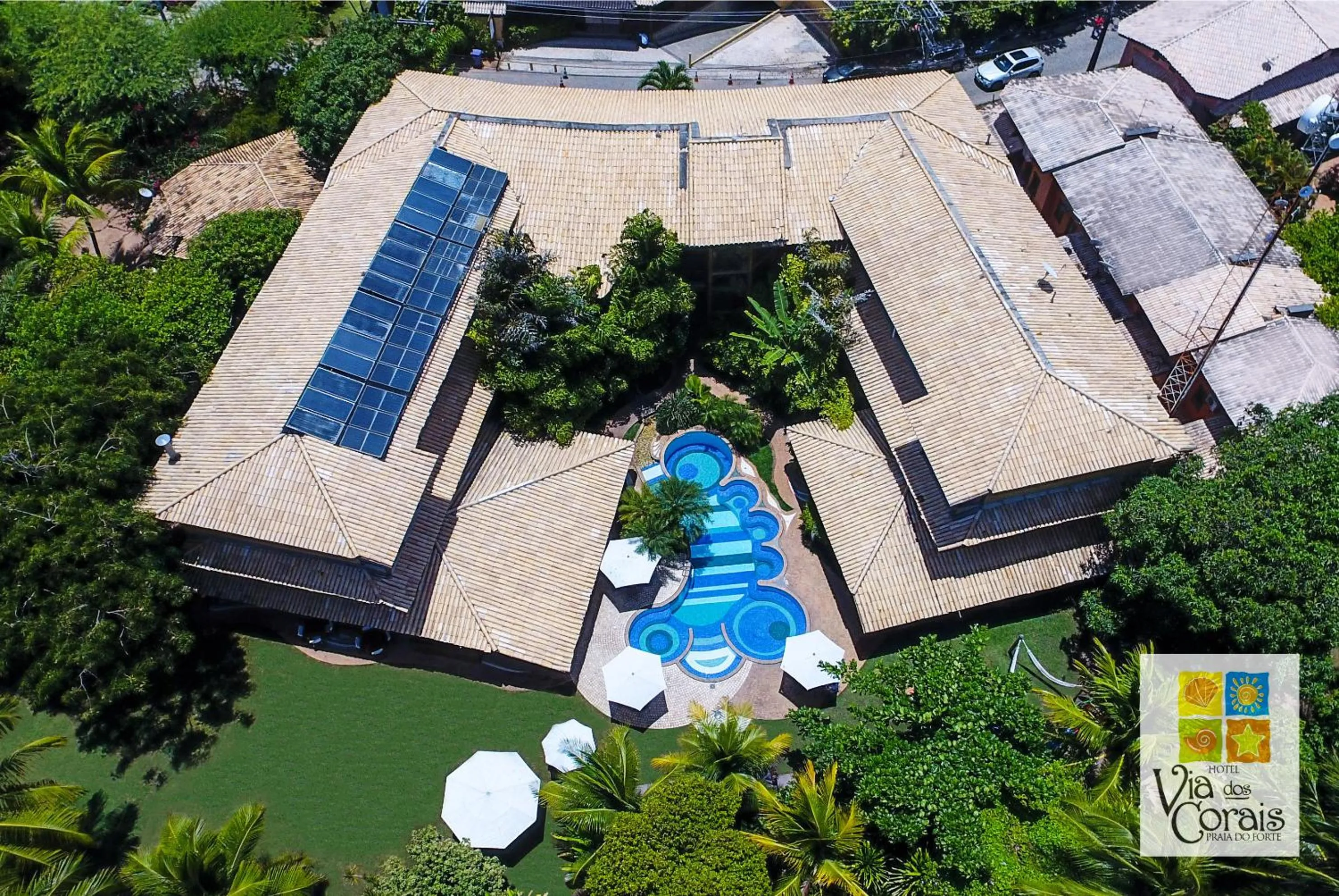 Bird's eye view in Hotel Via dos Corais