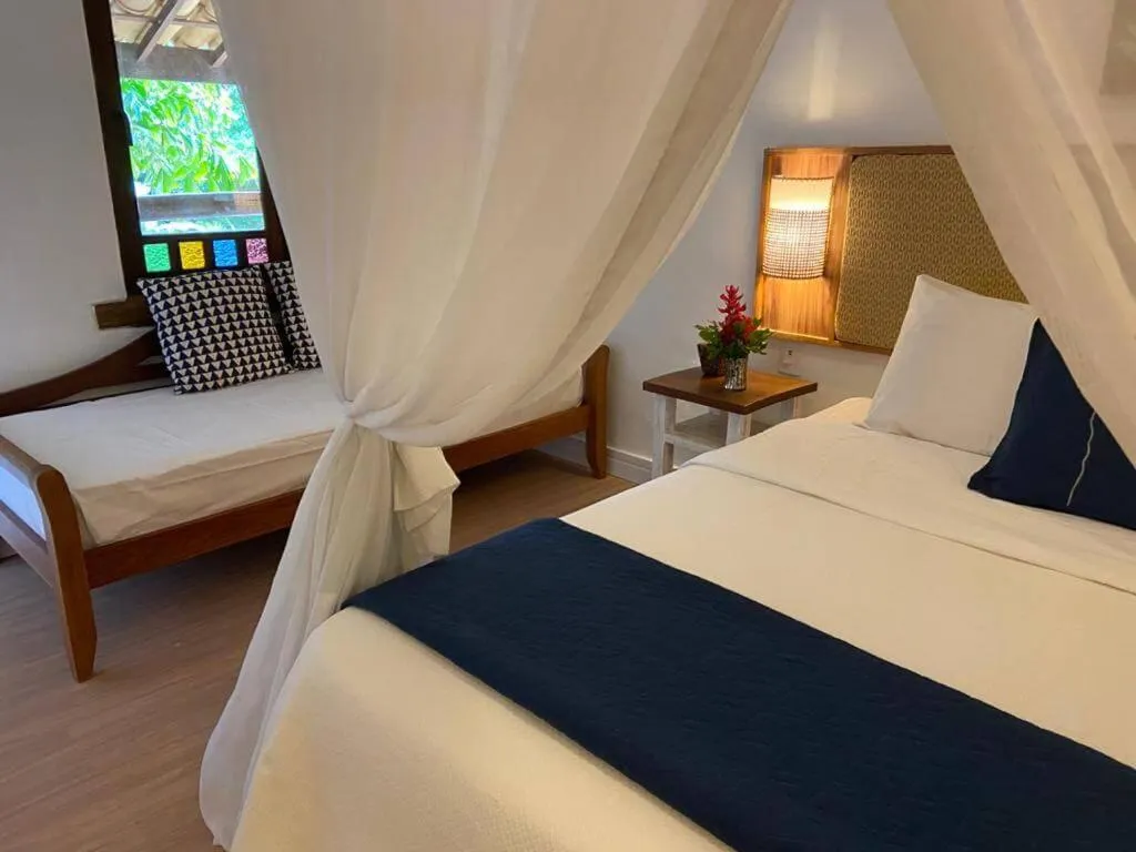 Bed in Hotel Via dos Corais