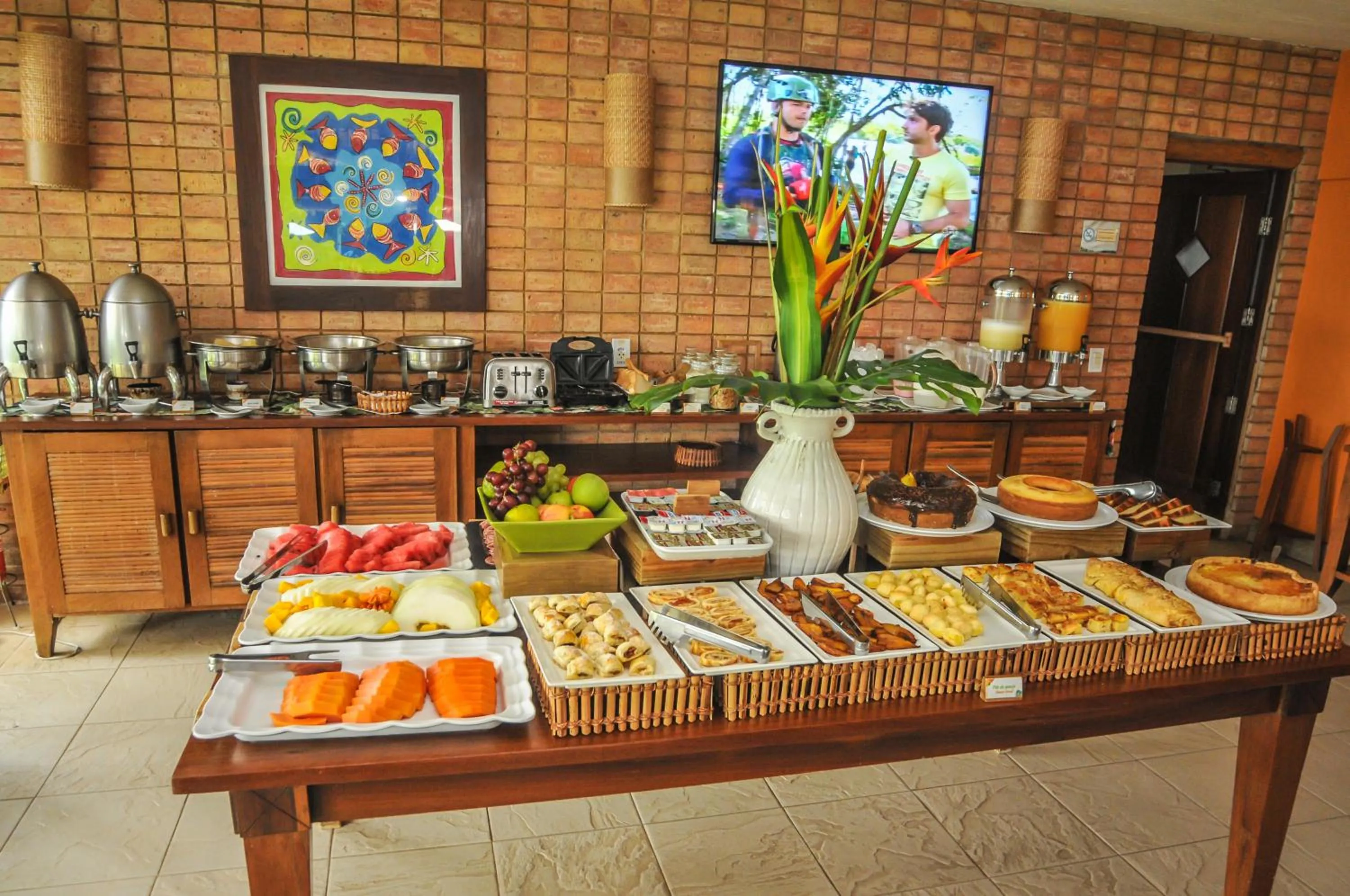 Breakfast in Hotel Via dos Corais