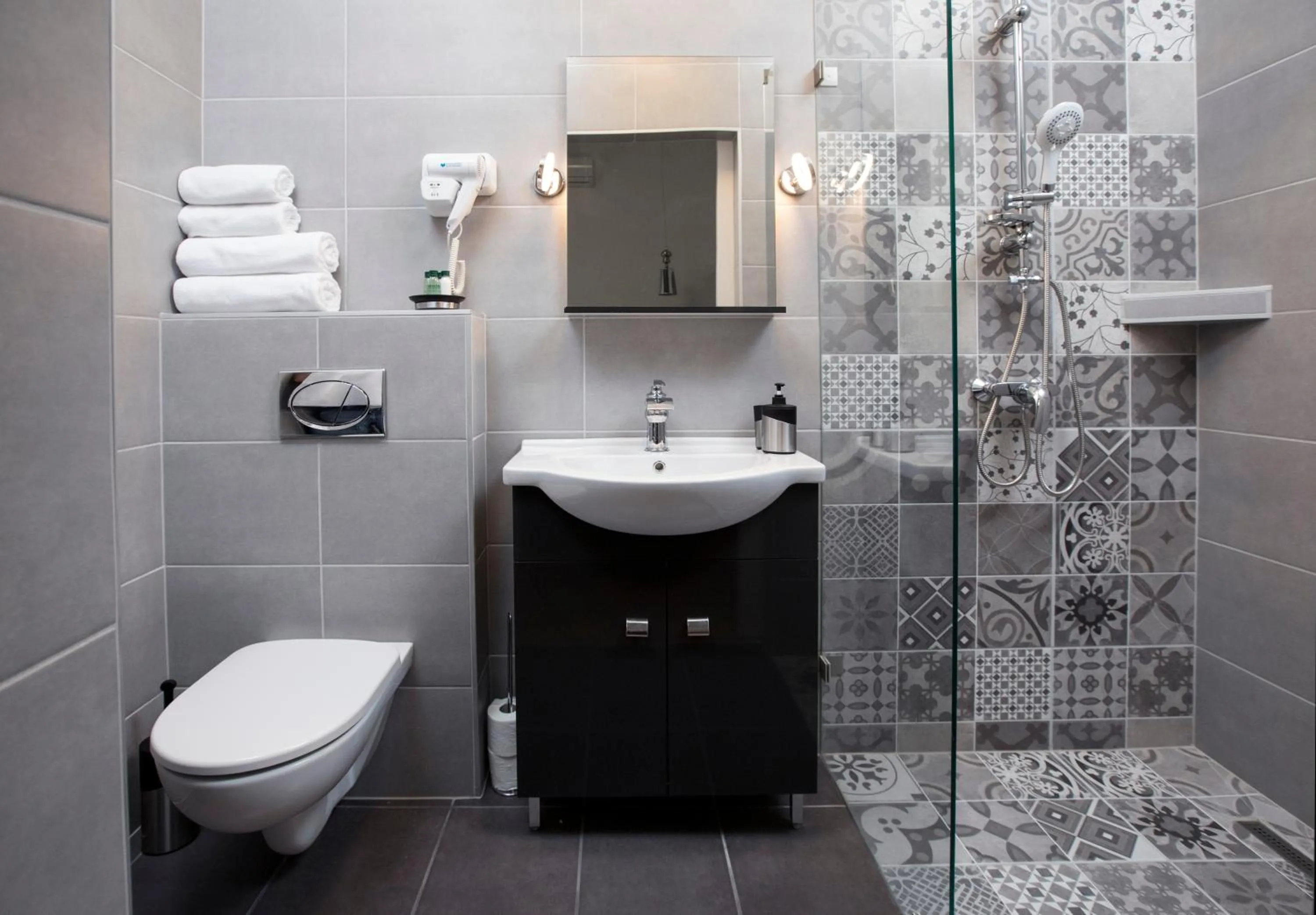 Bathroom in City Center Stúdió Apartmanok