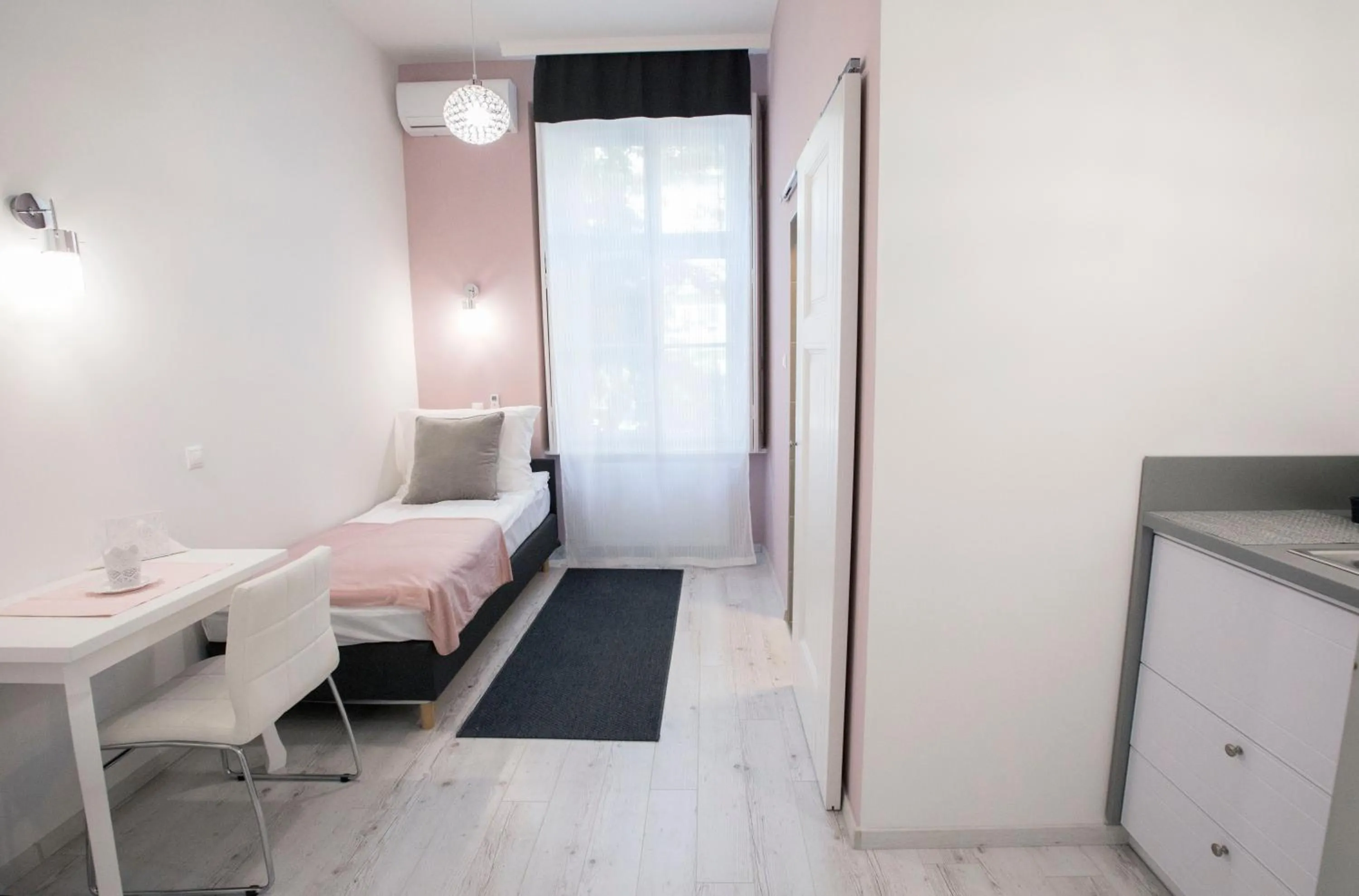 Bedroom, Bed in City Center Stúdió Apartmanok