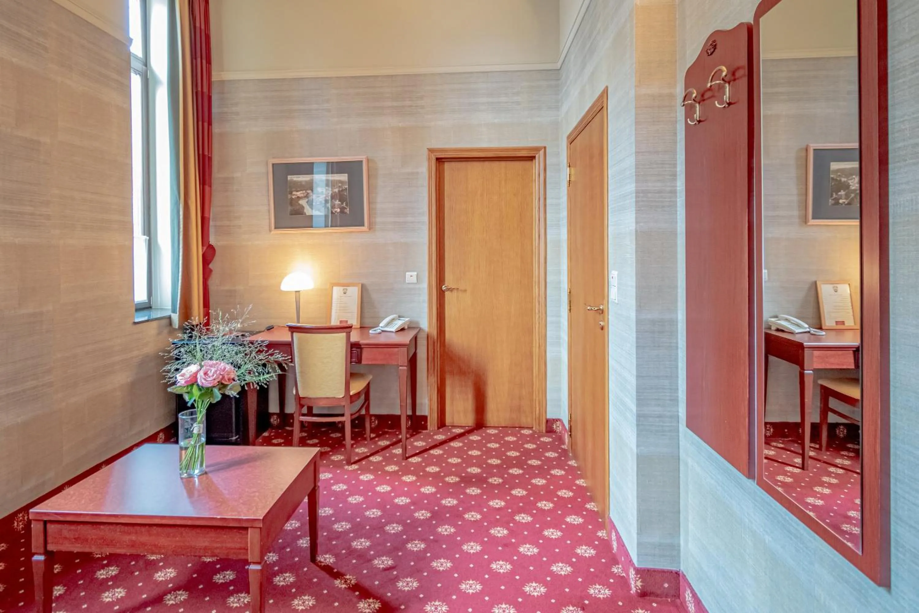 Living room in Hotel des Comtes Durbuy