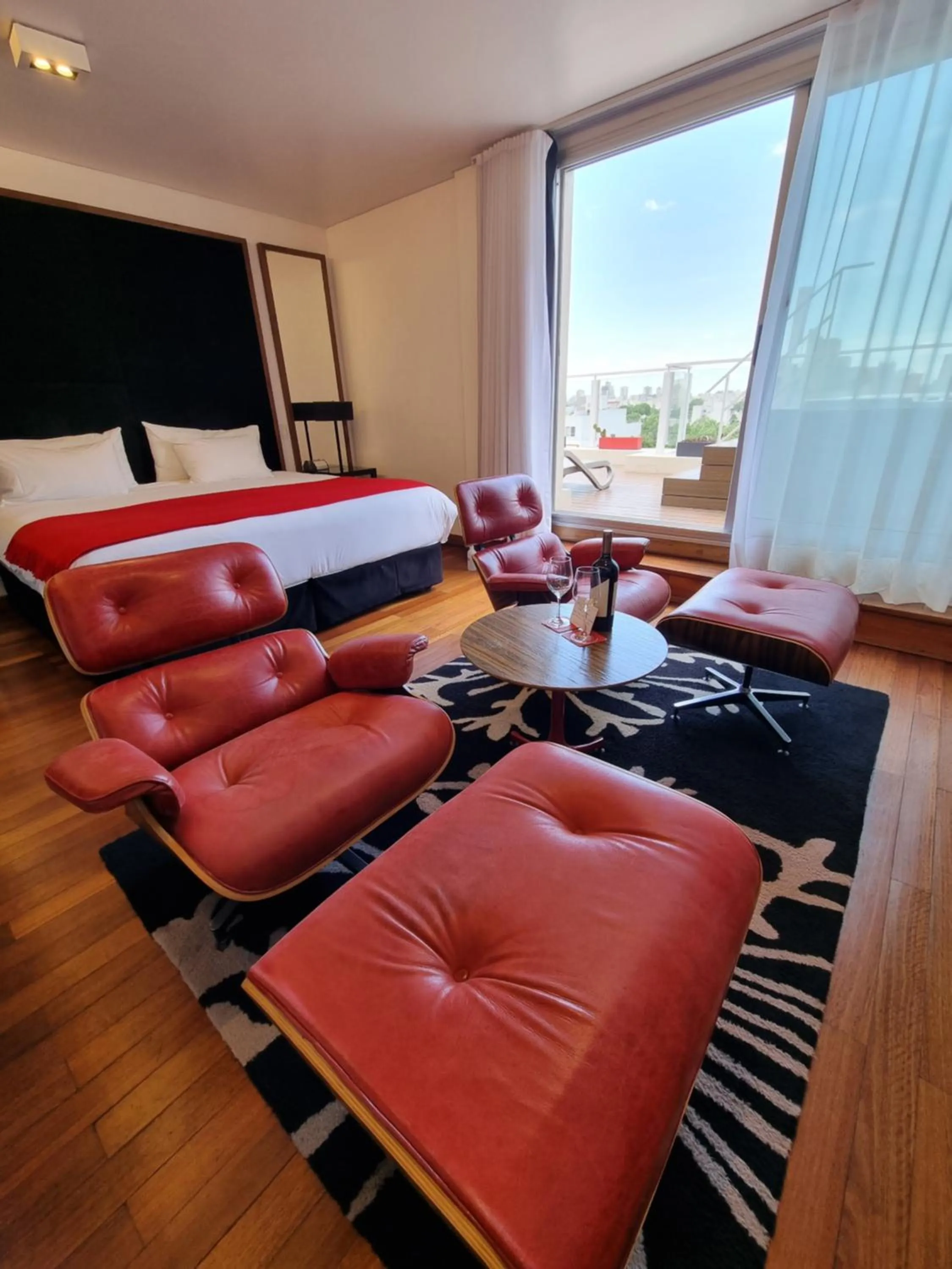 Seating area in Fierro Hotel Buenos Aires