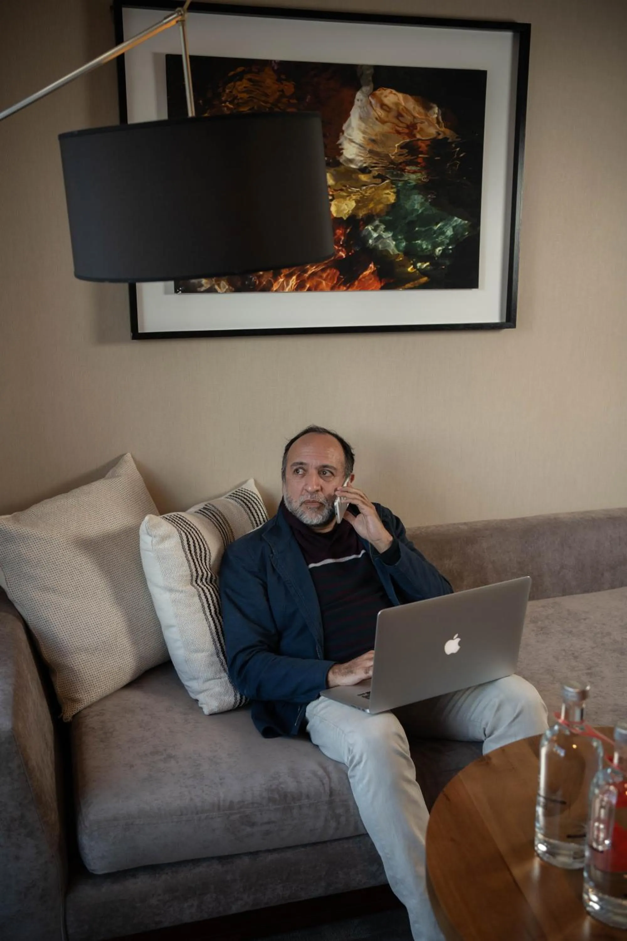 Seating area in Fierro Hotel Buenos Aires