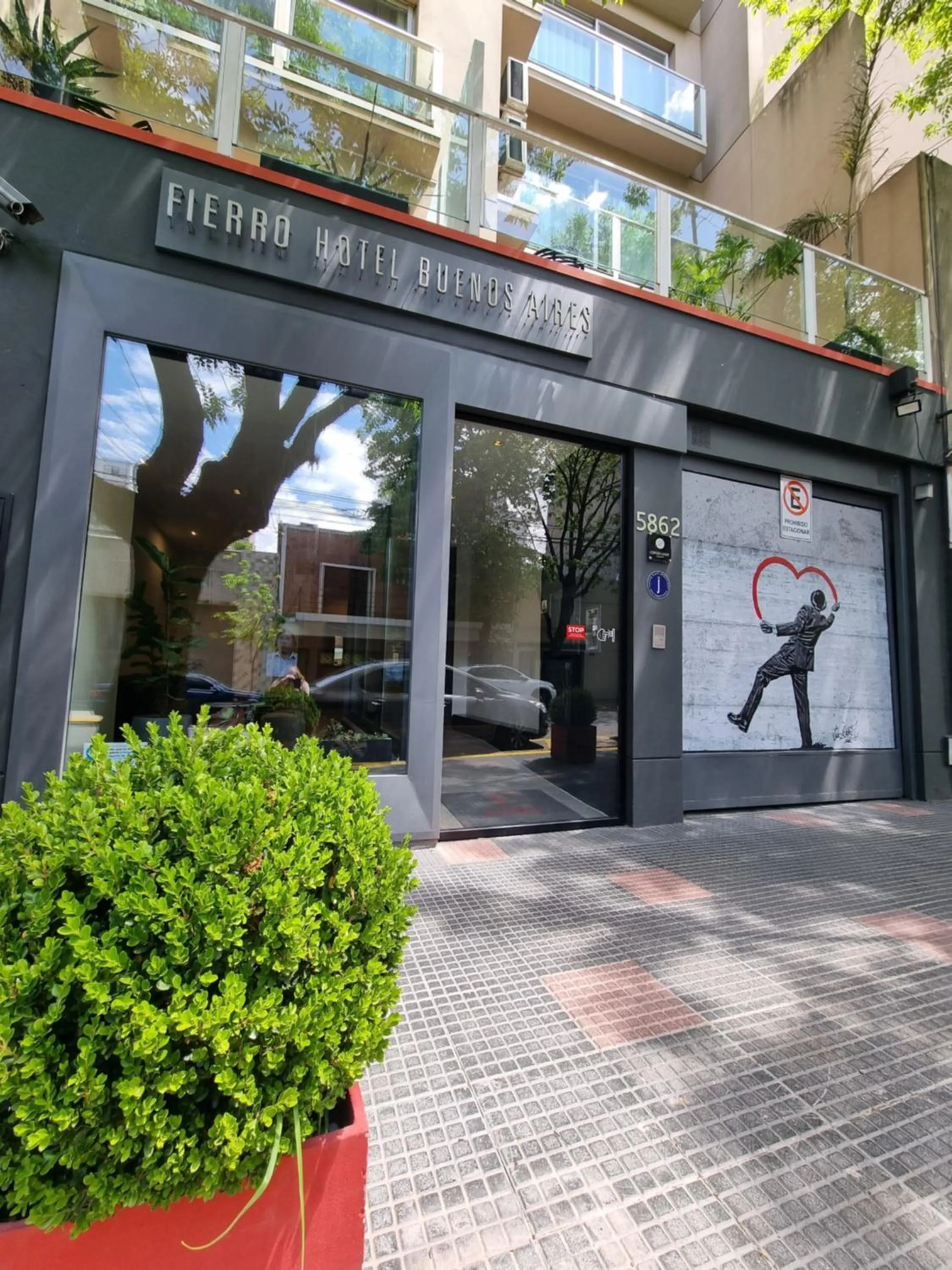 Property building in Fierro Hotel Buenos Aires