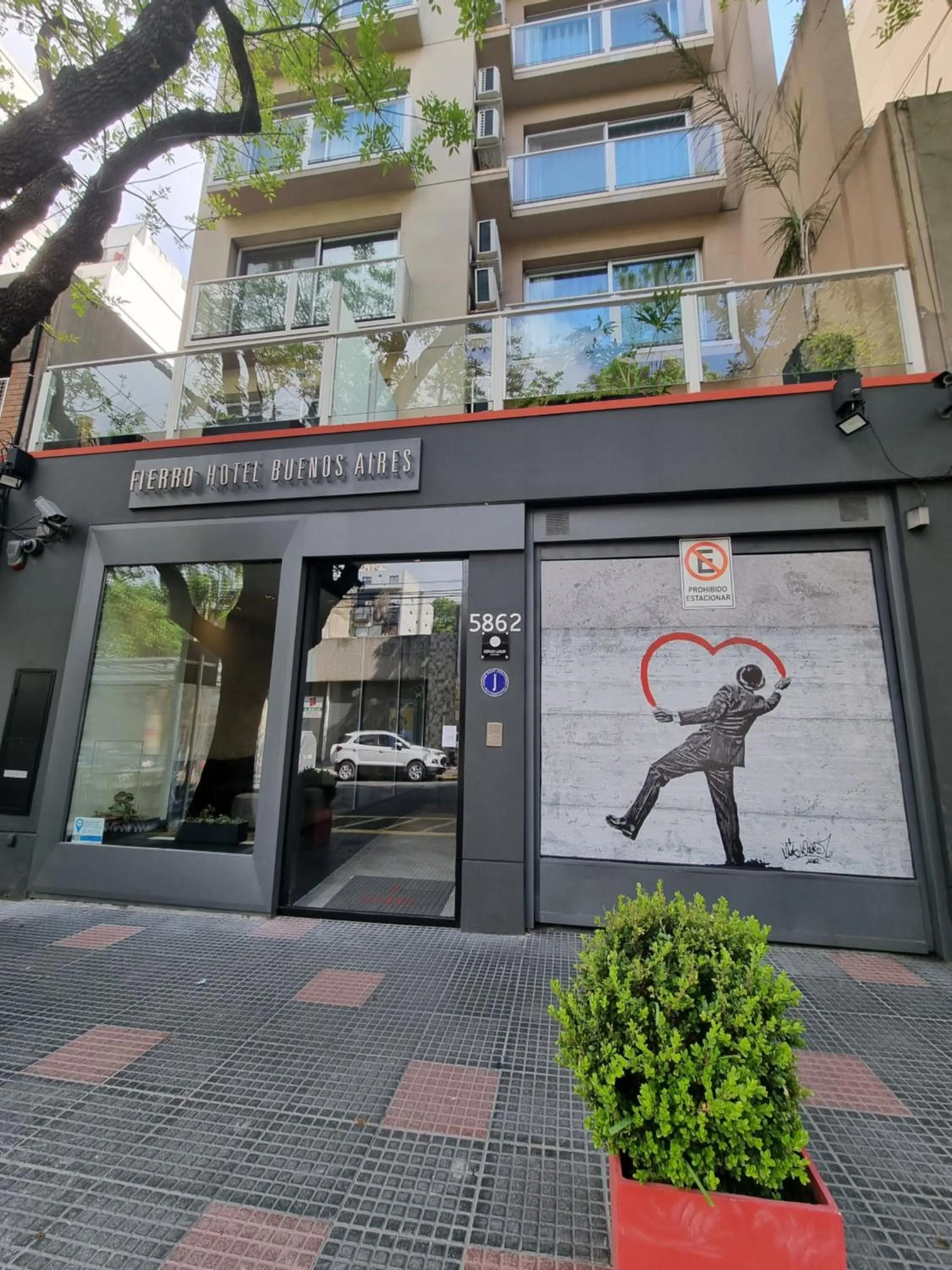 Property building in Fierro Hotel Buenos Aires