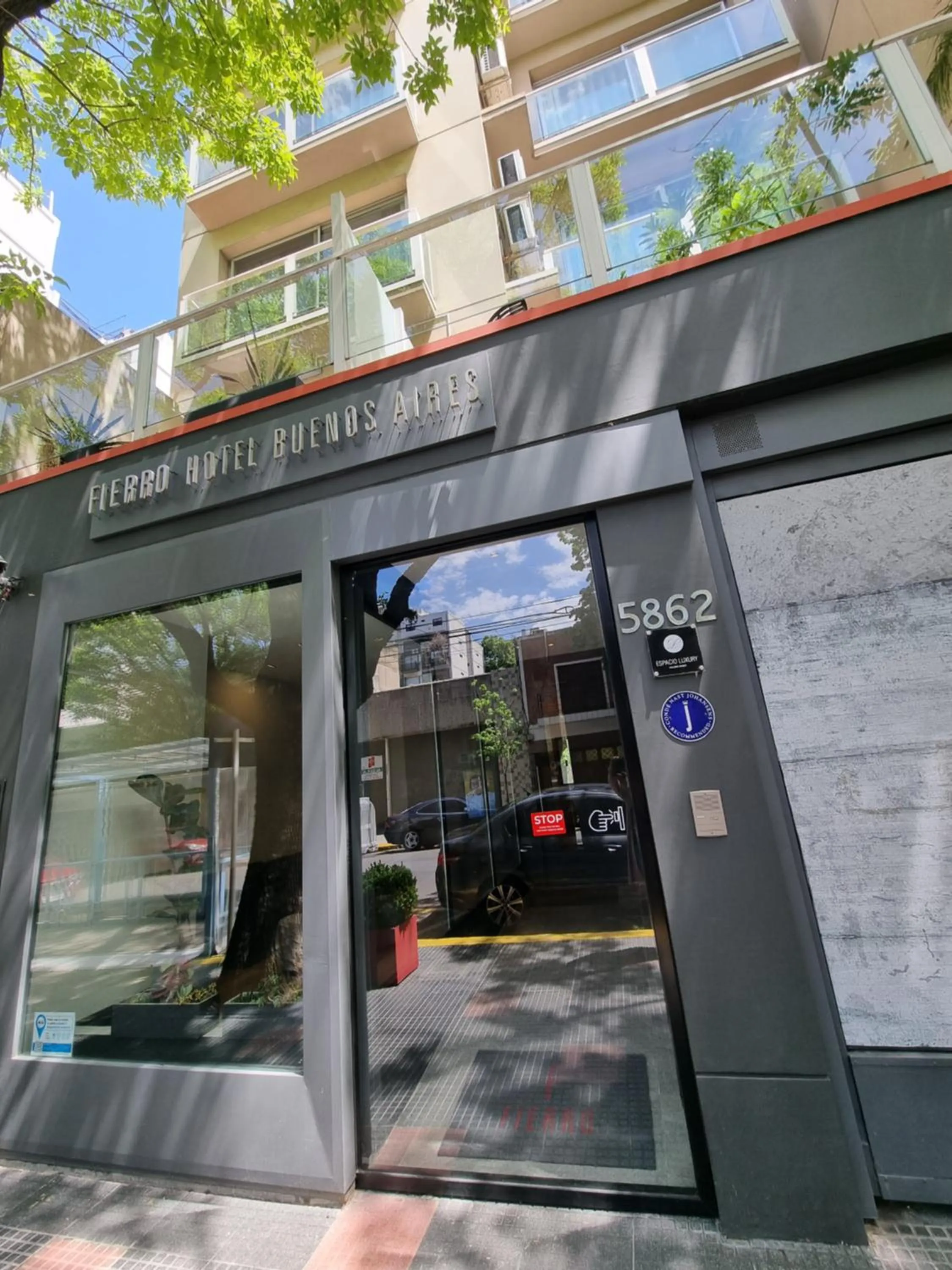 Facade/entrance in Fierro Hotel Buenos Aires
