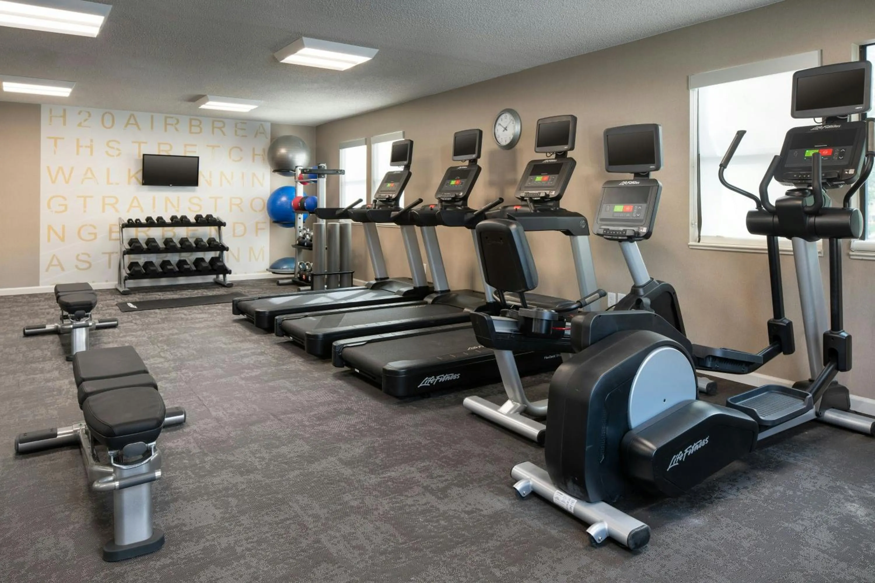 Fitness centre/facilities in Residence Inn by Marriott Las Vegas Convention Center