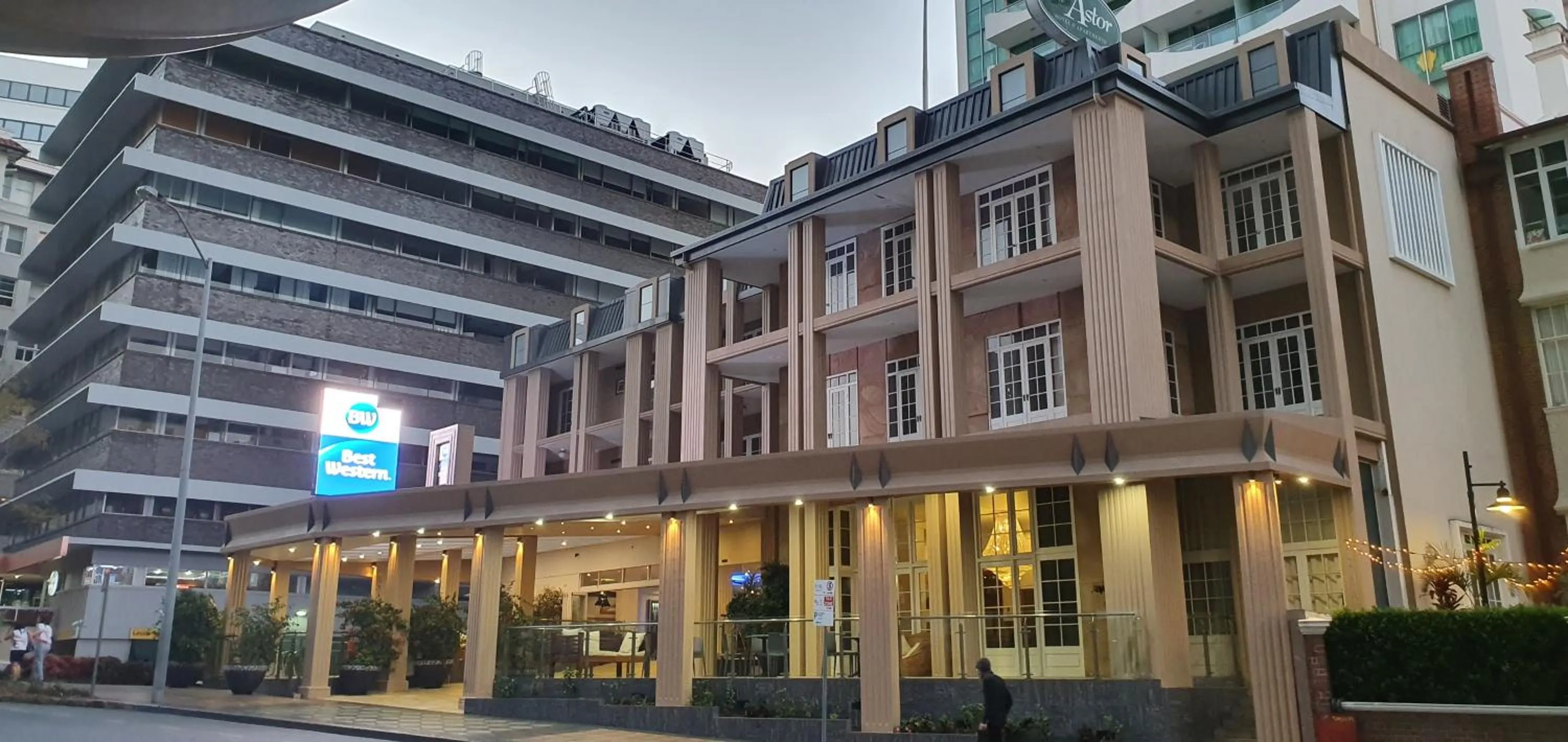 Property Building in Astor Metropole Hotel