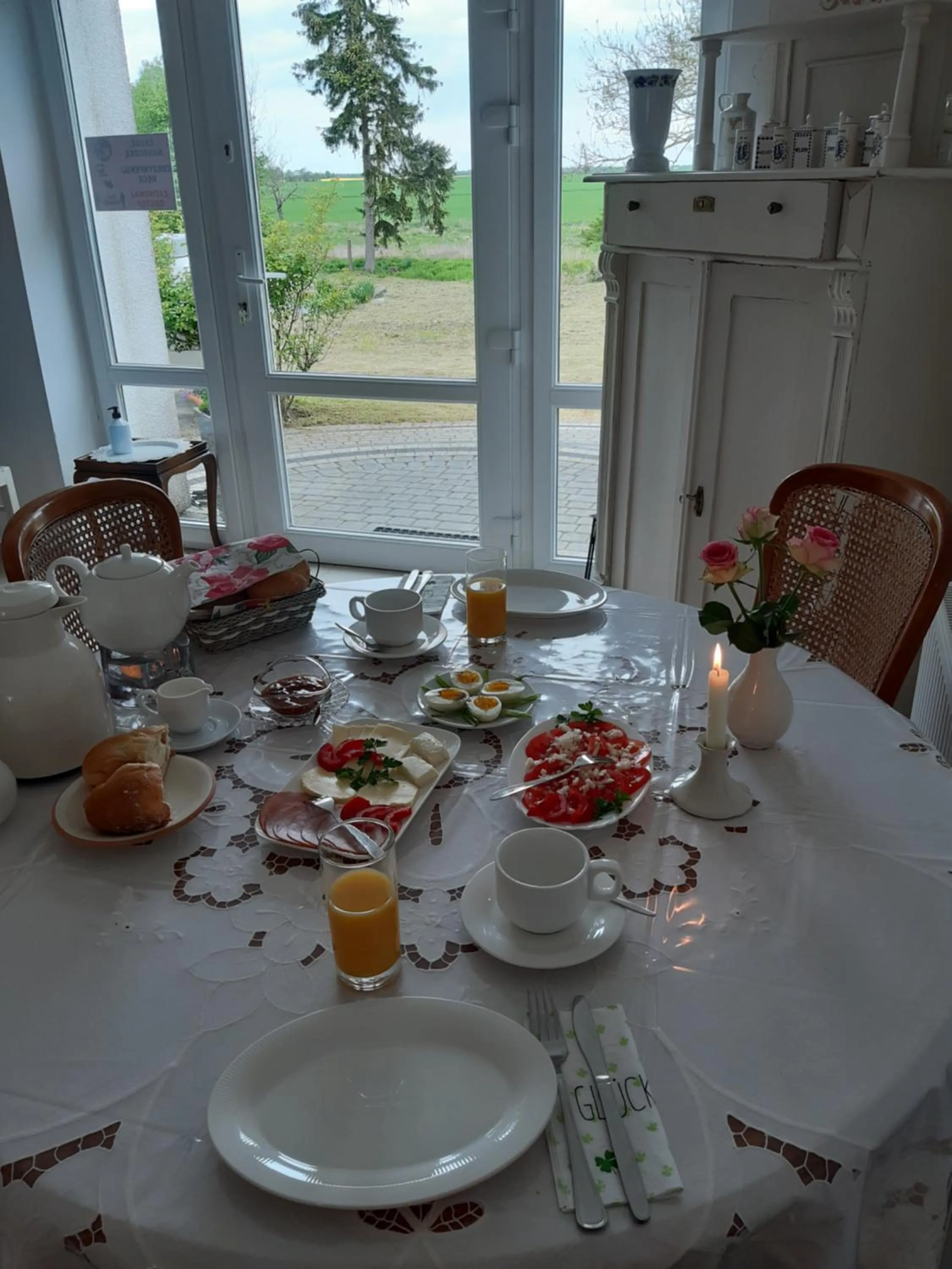 Breakfast in Dworek Natury