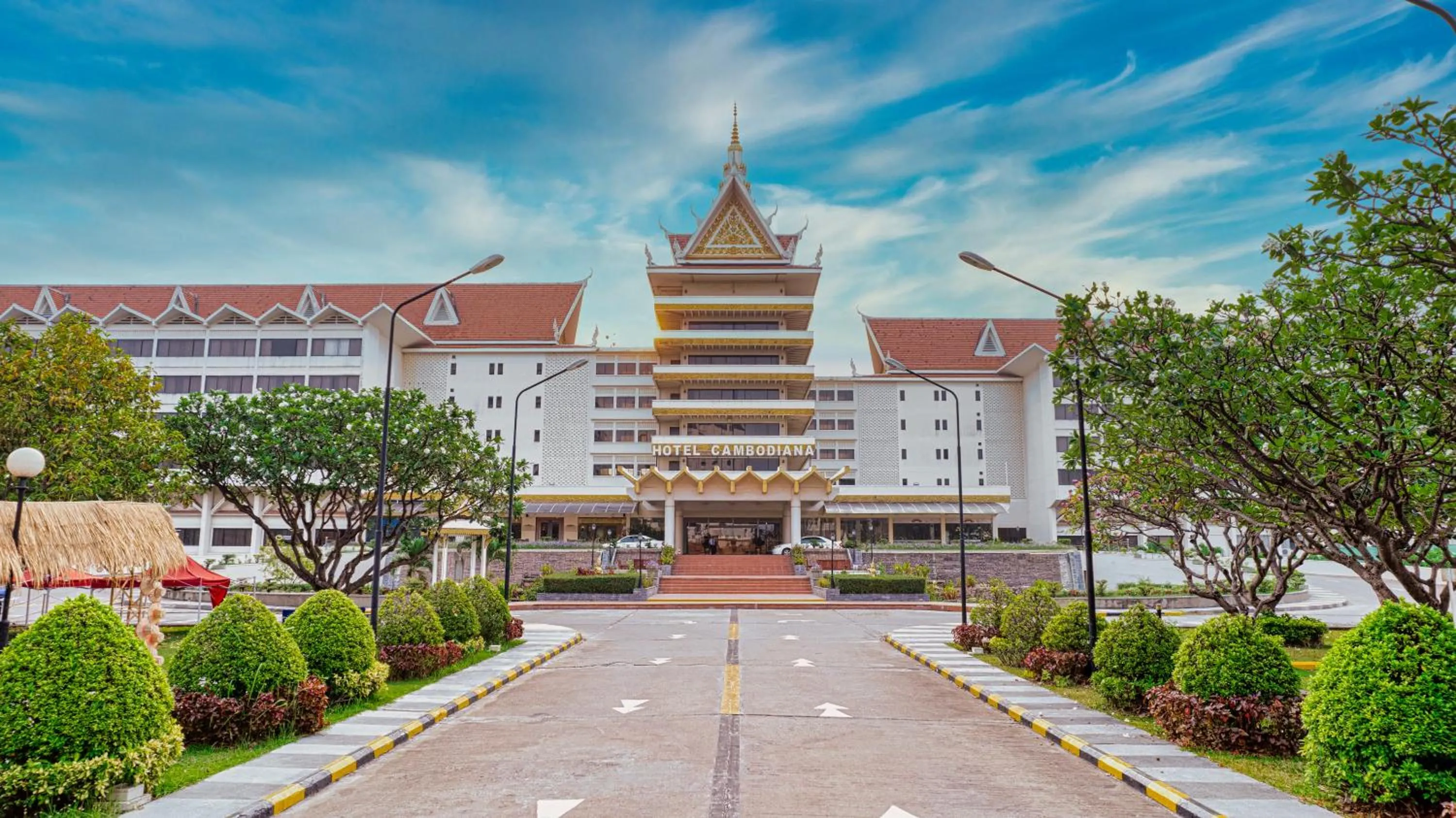 Property building in Hotel Cambodiana