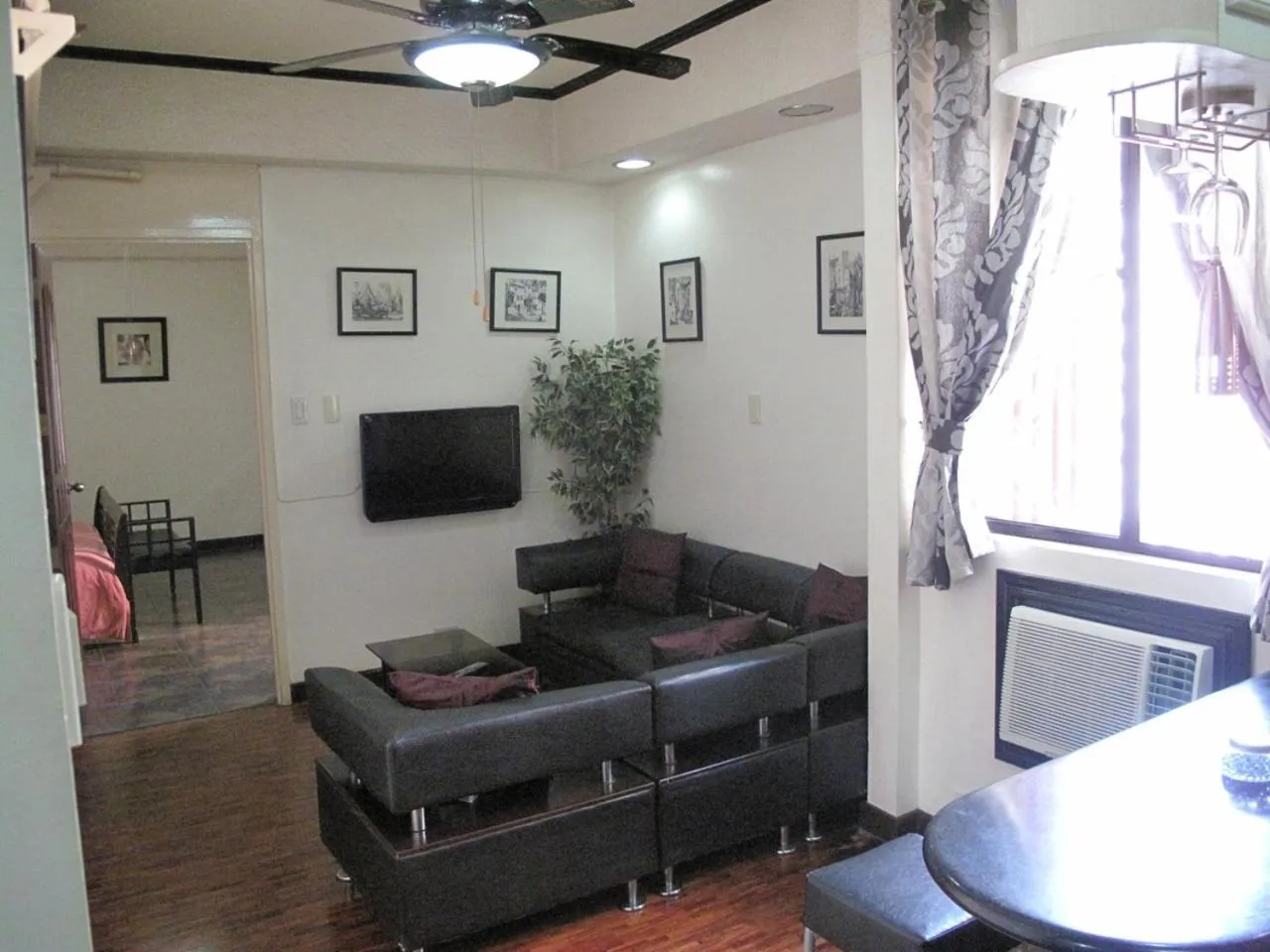 Living room in Makati Suites at Travelers Inn