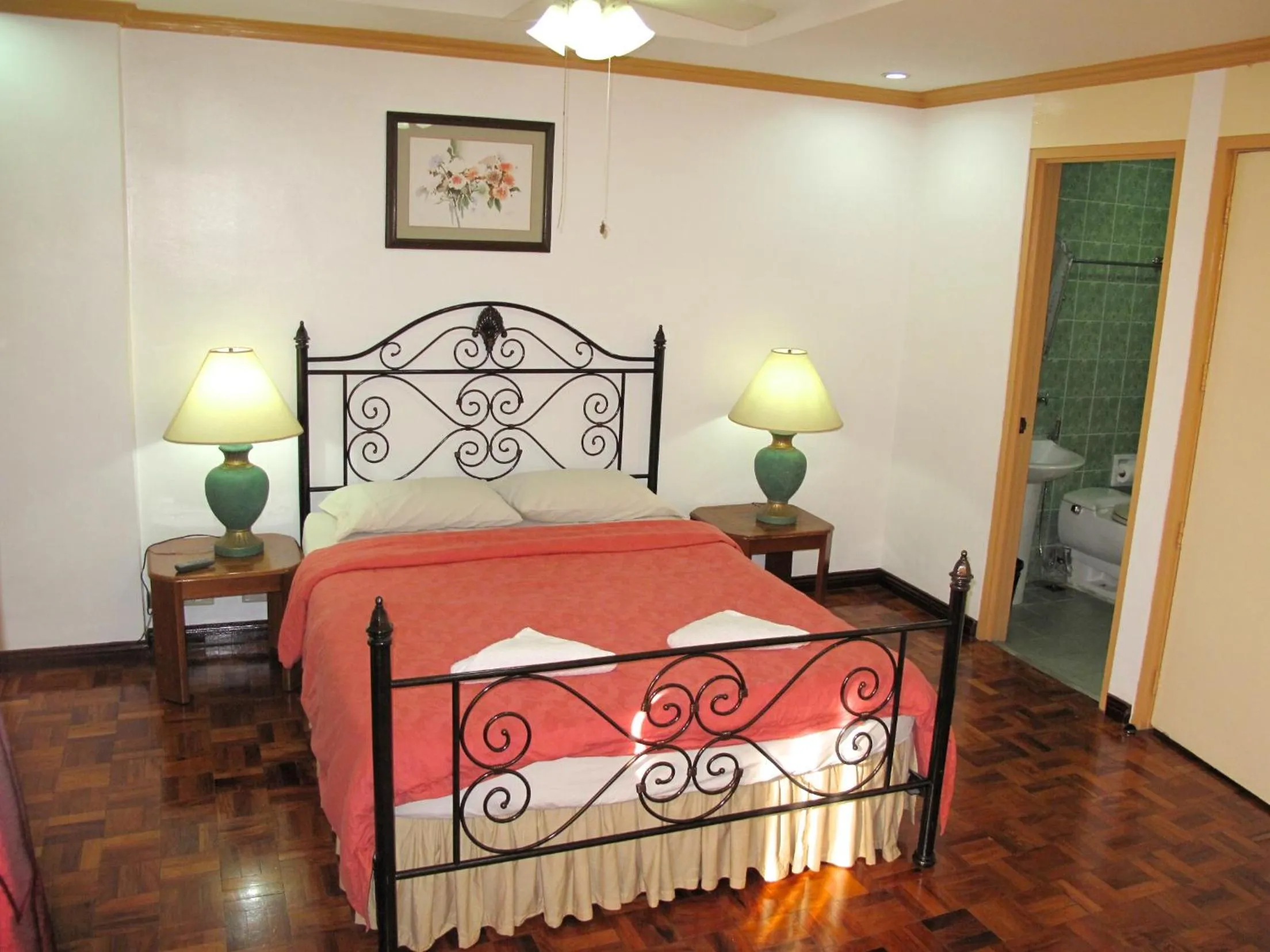 Bed in Makati Suites at Travelers Inn