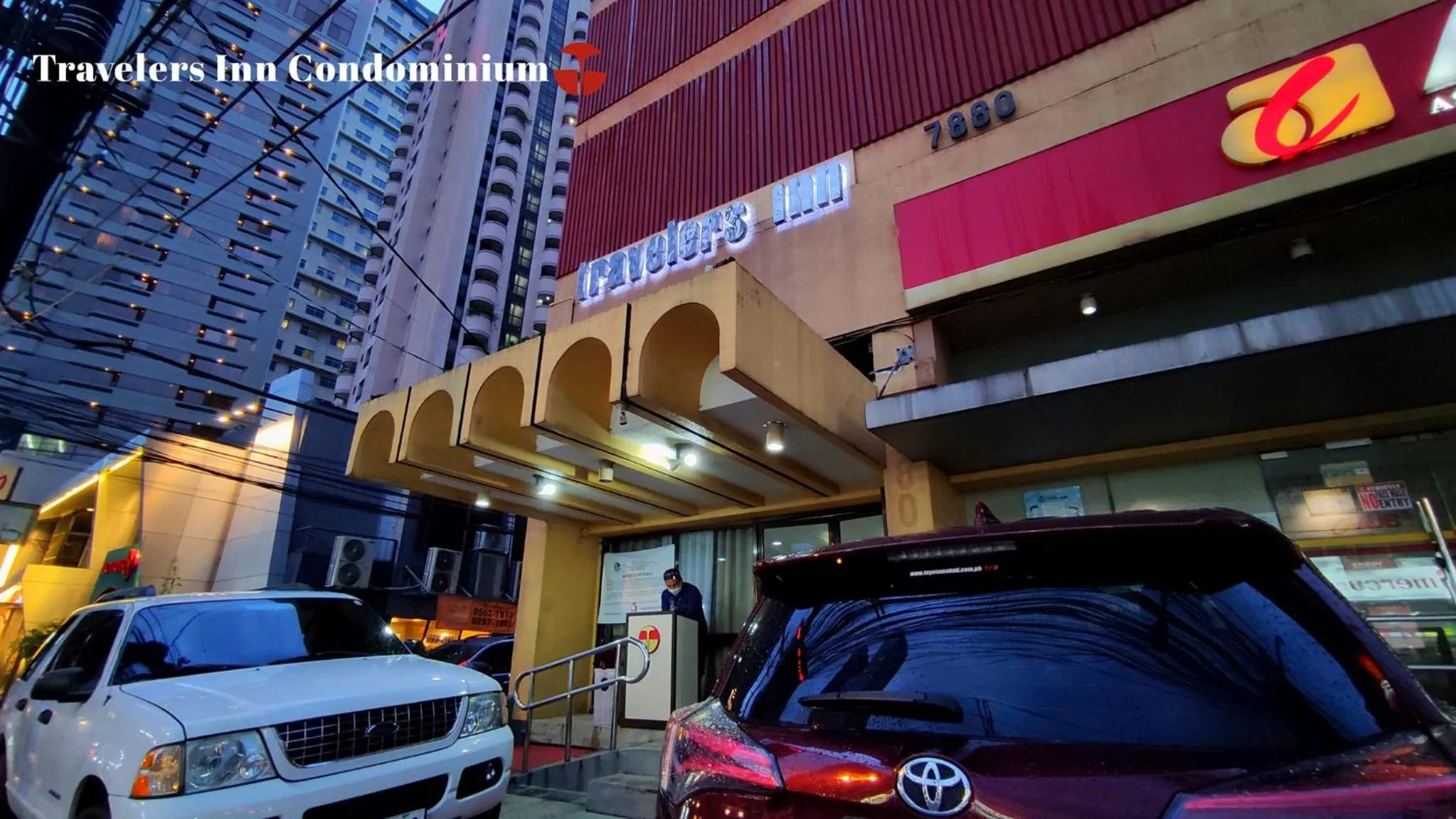 Property building in Makati Suites at Travelers Inn