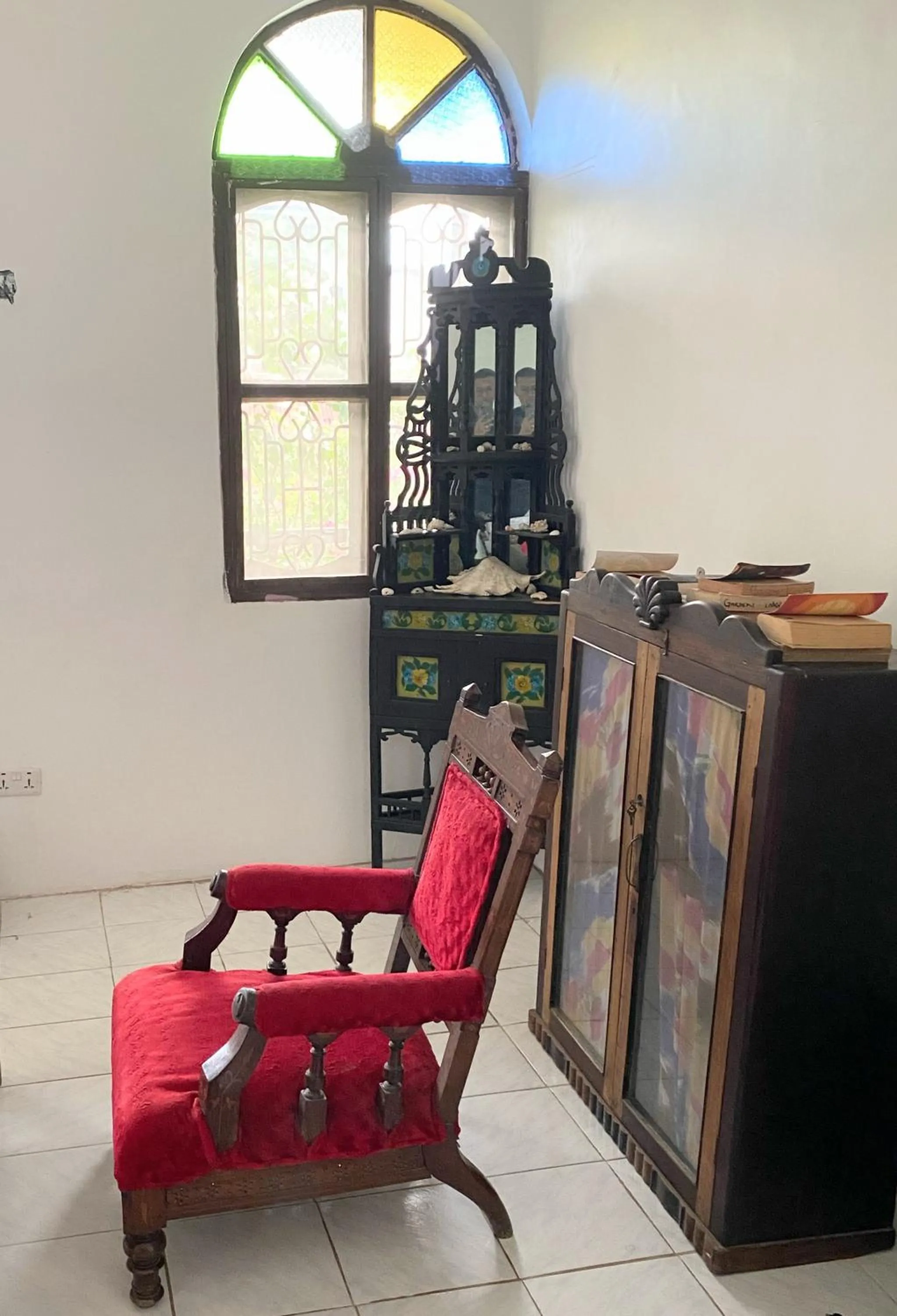 Living room in Garden Lodge