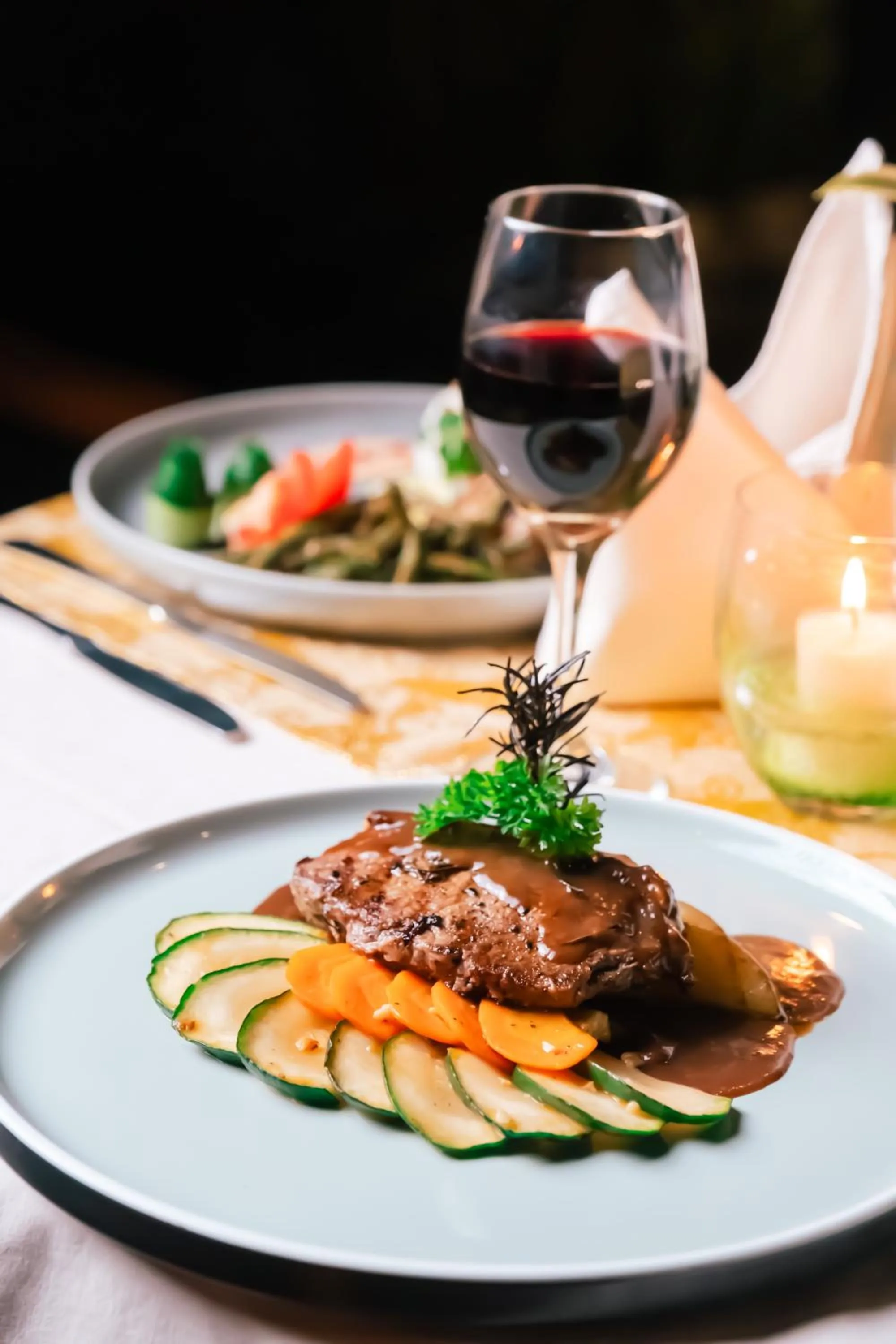 Dinner in Javana Royal Villas