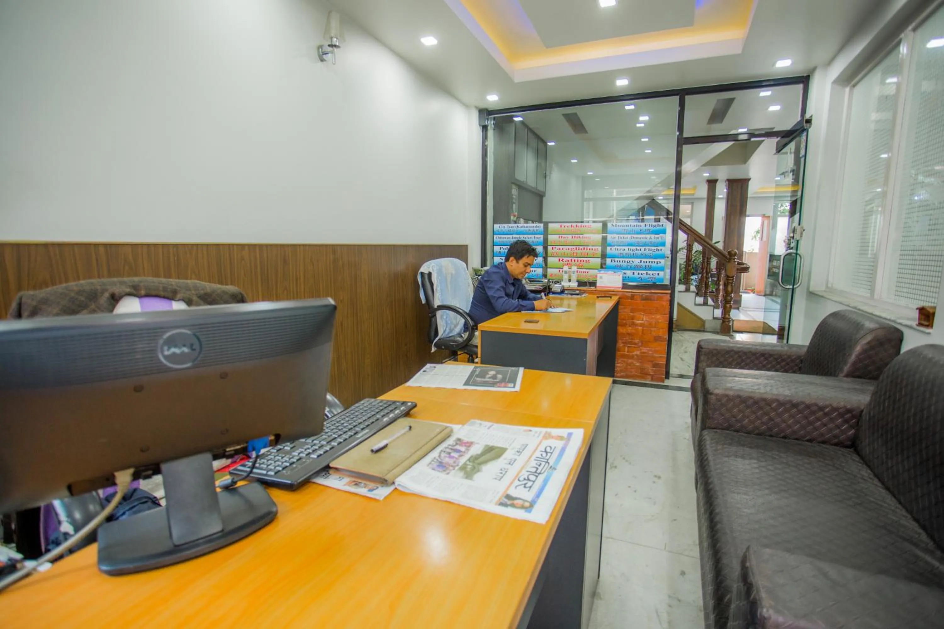 Lobby or reception in Greatwall International Hotel