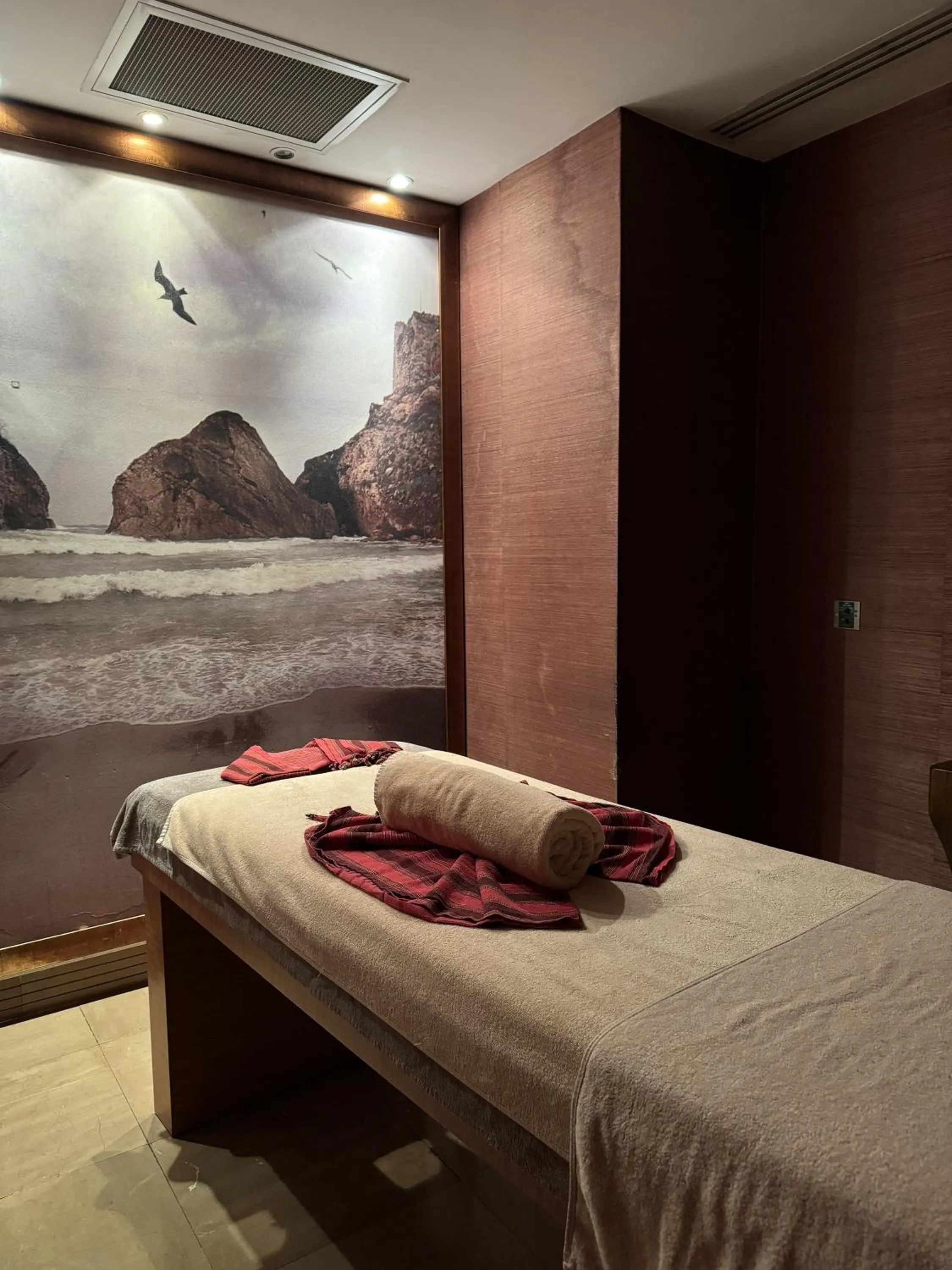 Bed in CVK Taksim Hotel Istanbul