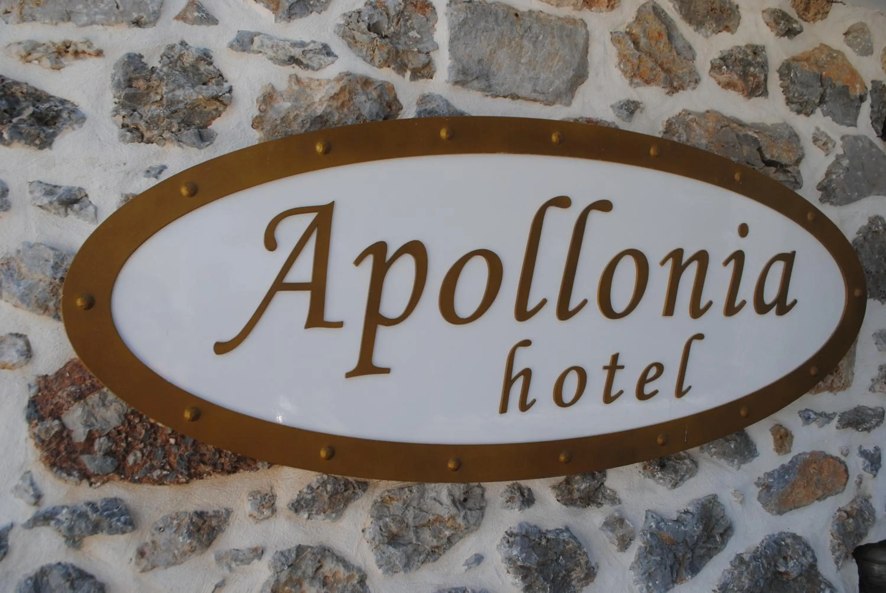 Logo/Certificate/Sign in Apollonia Hotel