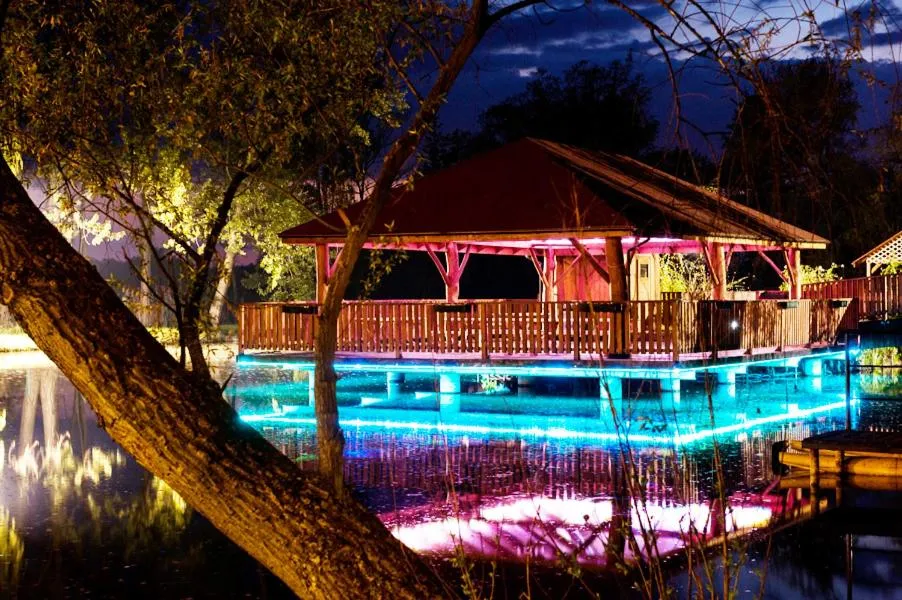 BBQ facilities in Zacisze Nad Nidą Resort