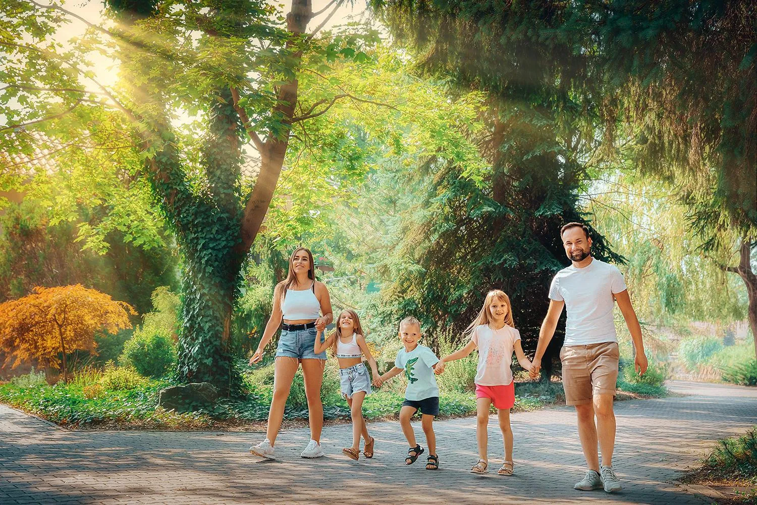 Garden in Zacisze Nad Nidą Resort