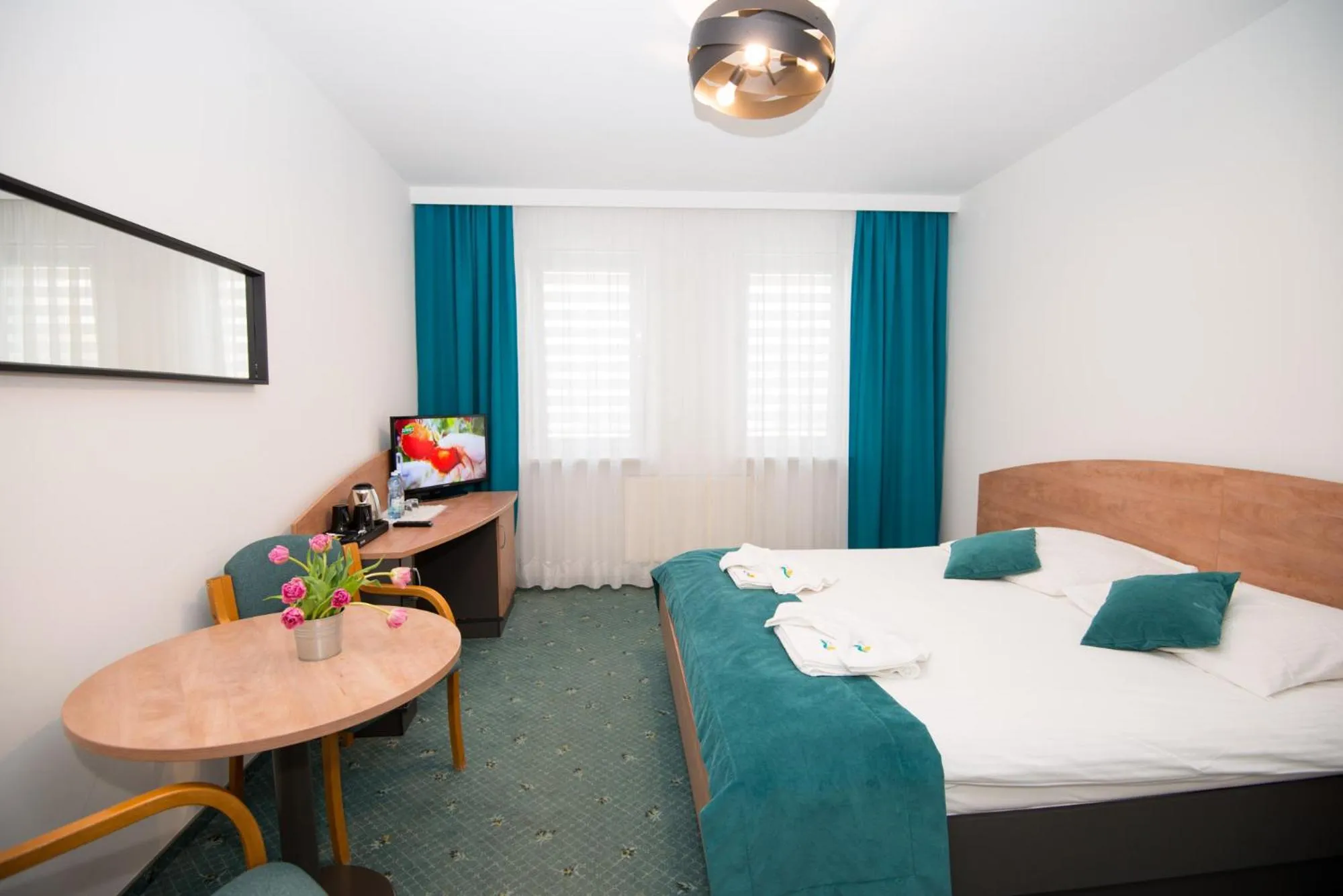 Bed in Zacisze Nad Nidą Resort