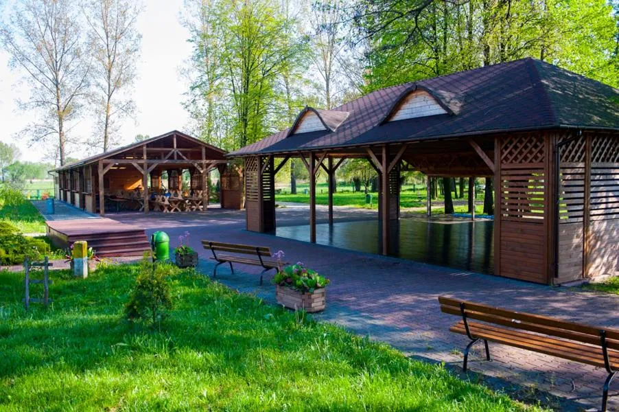 Property building in Zacisze Nad Nidą Resort