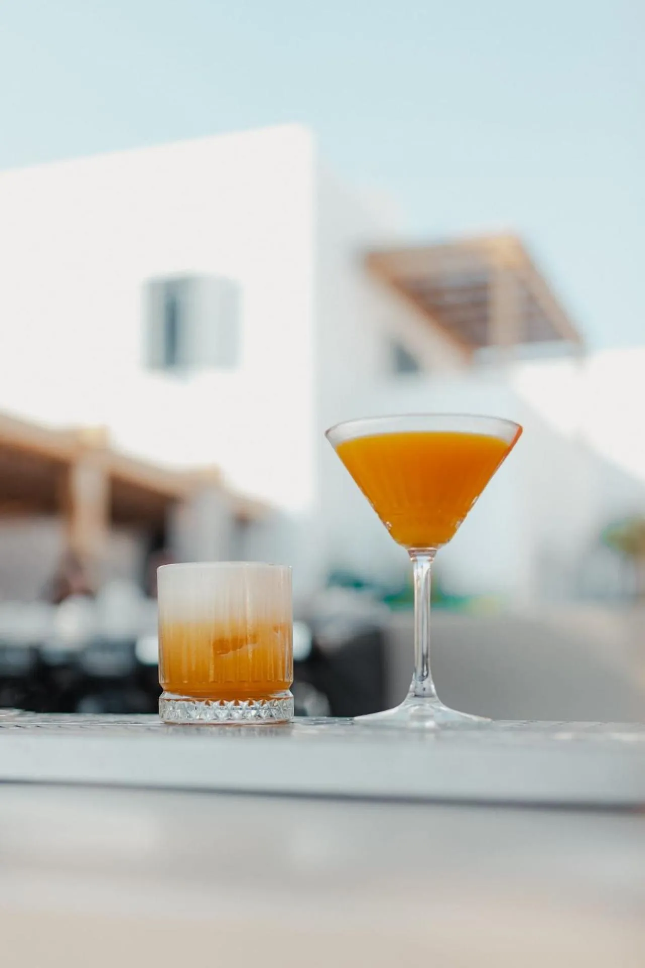 Food and drinks in Branco Mykonos