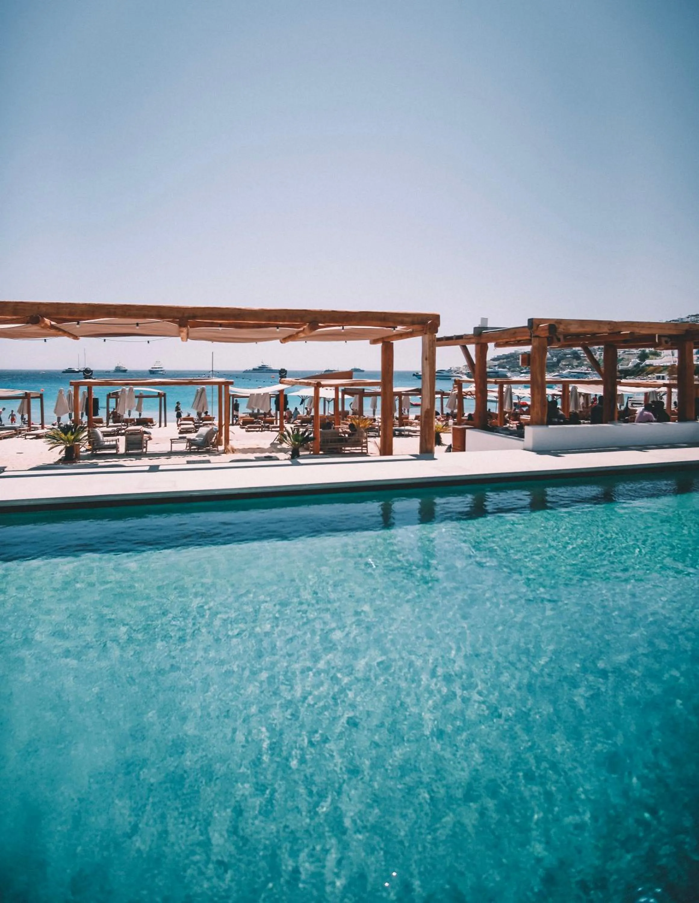 Swimming pool in Branco Mykonos