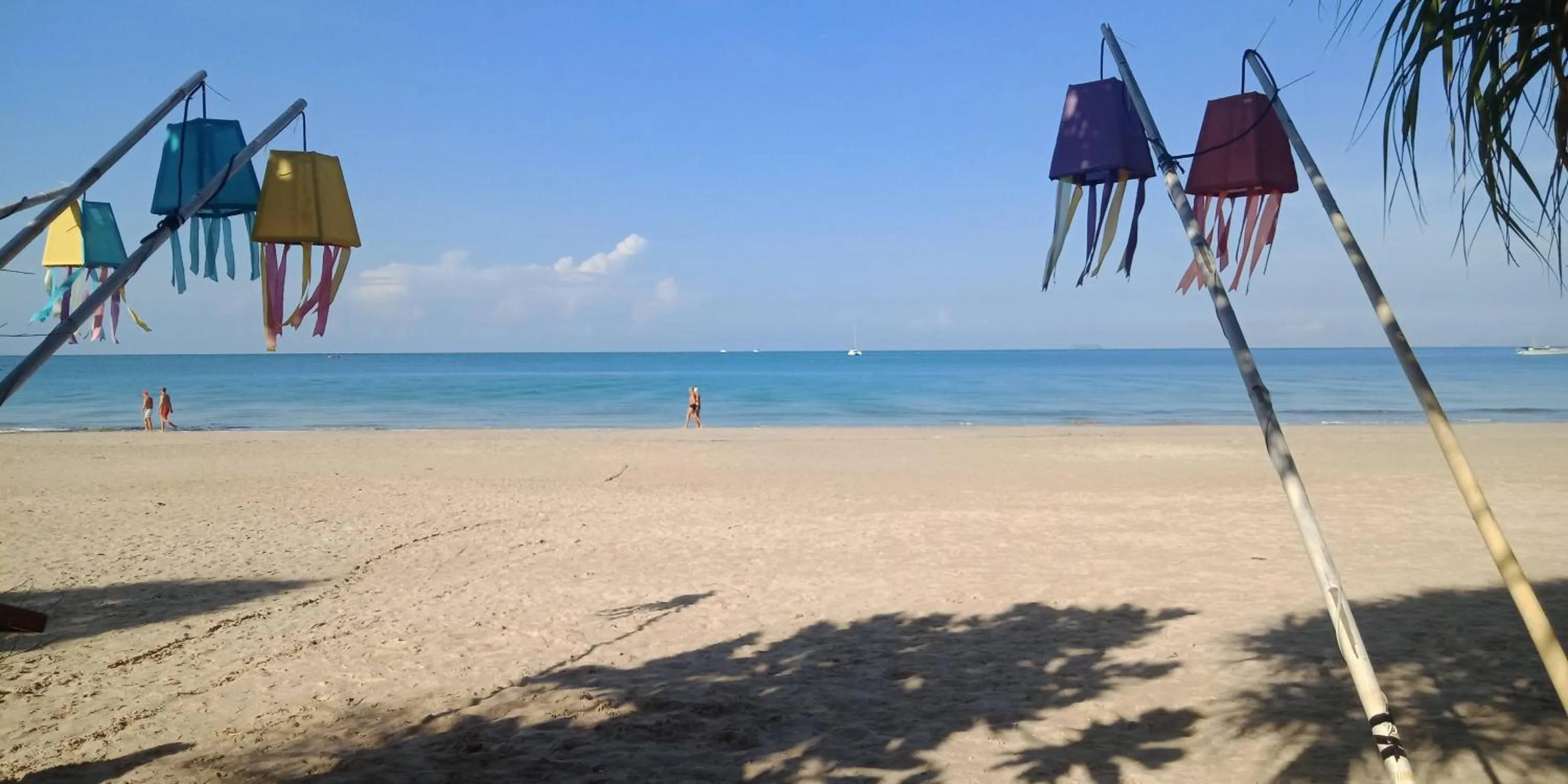 Beach in D.R. Lanta Bay Resort