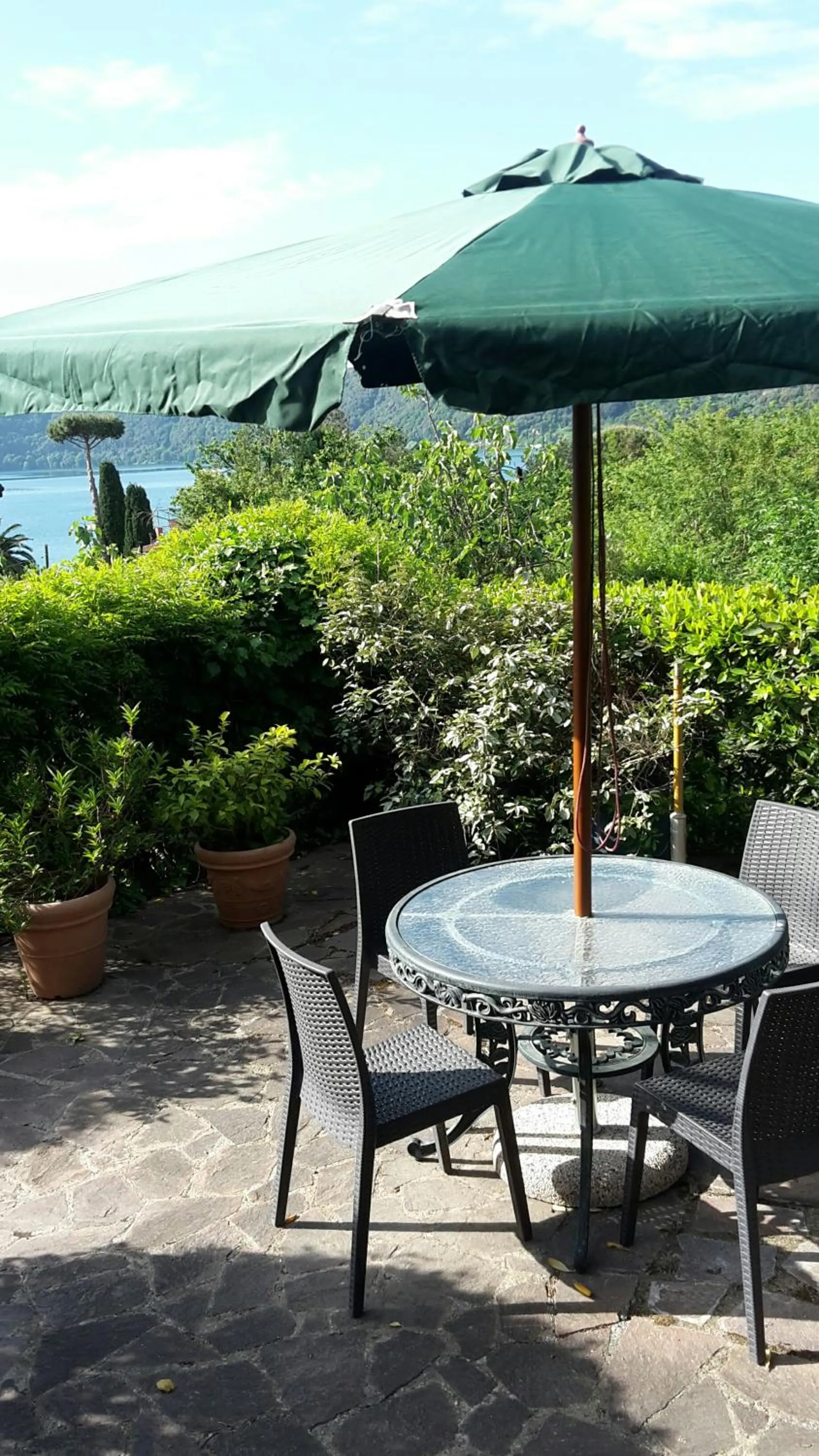 Garden in Bed&Breakfast "Fiorella" sul Lago