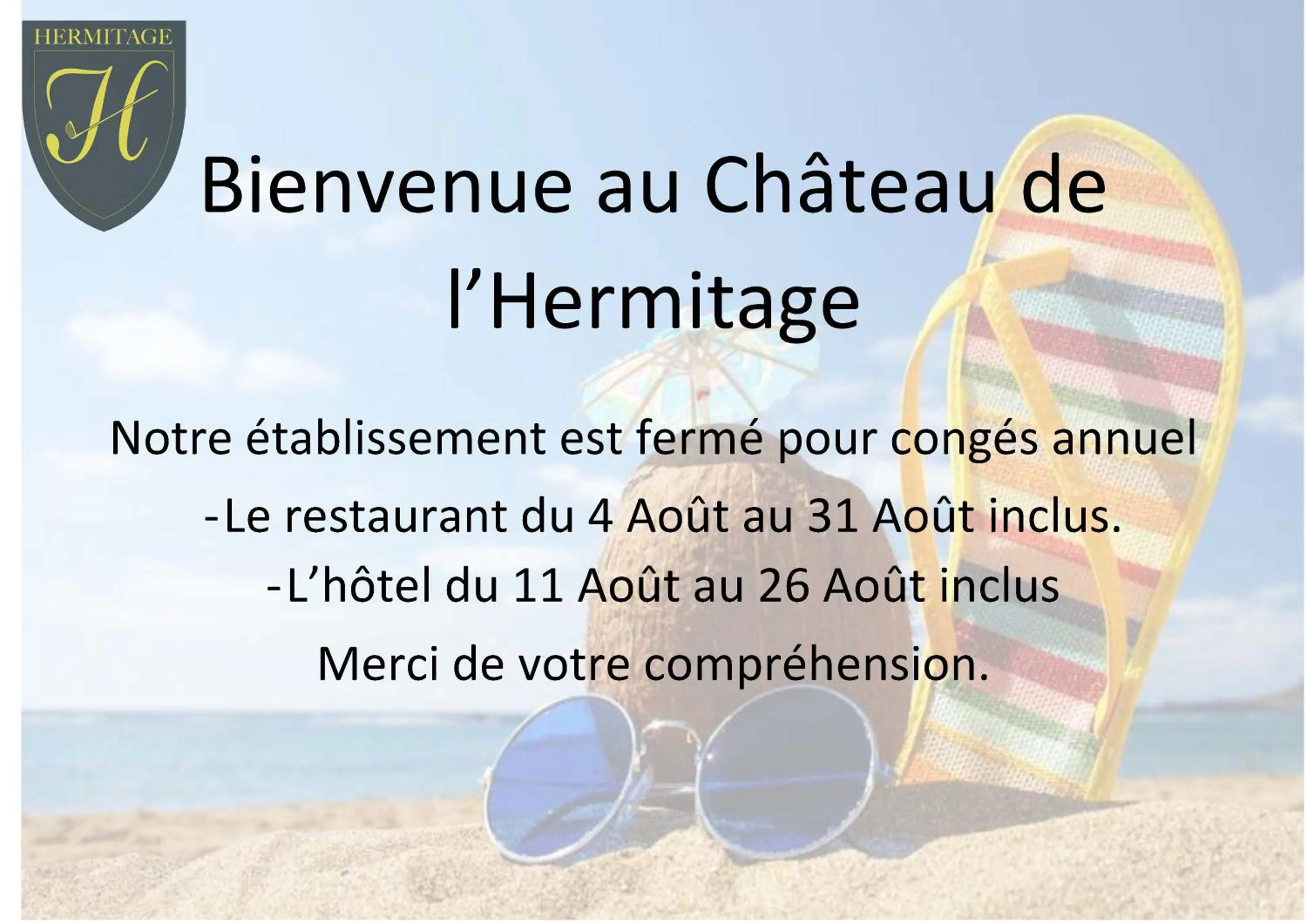 Hôtel Château de l'Hermitage