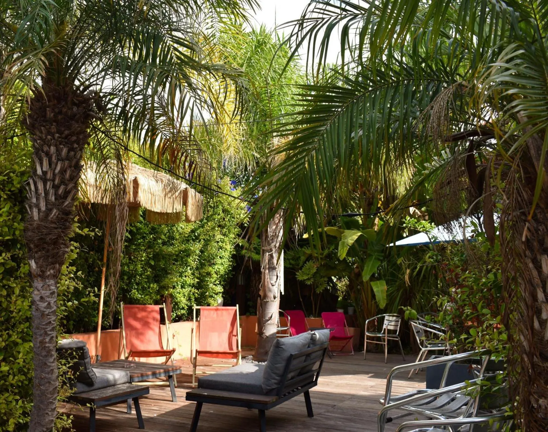 Patio in Hotel Pavillon Imperial