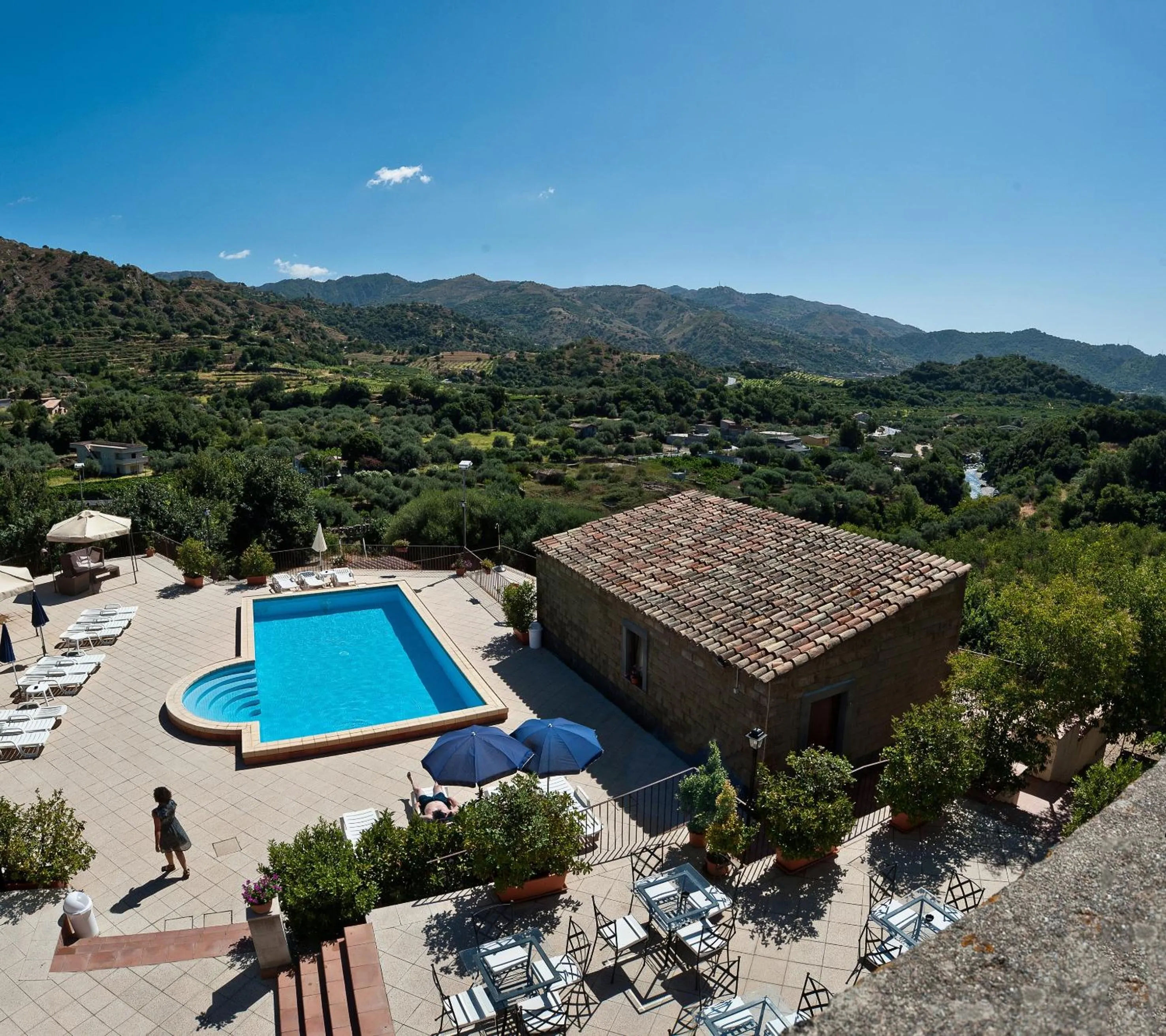 Bird's eye view in Il Borgo Country Resort