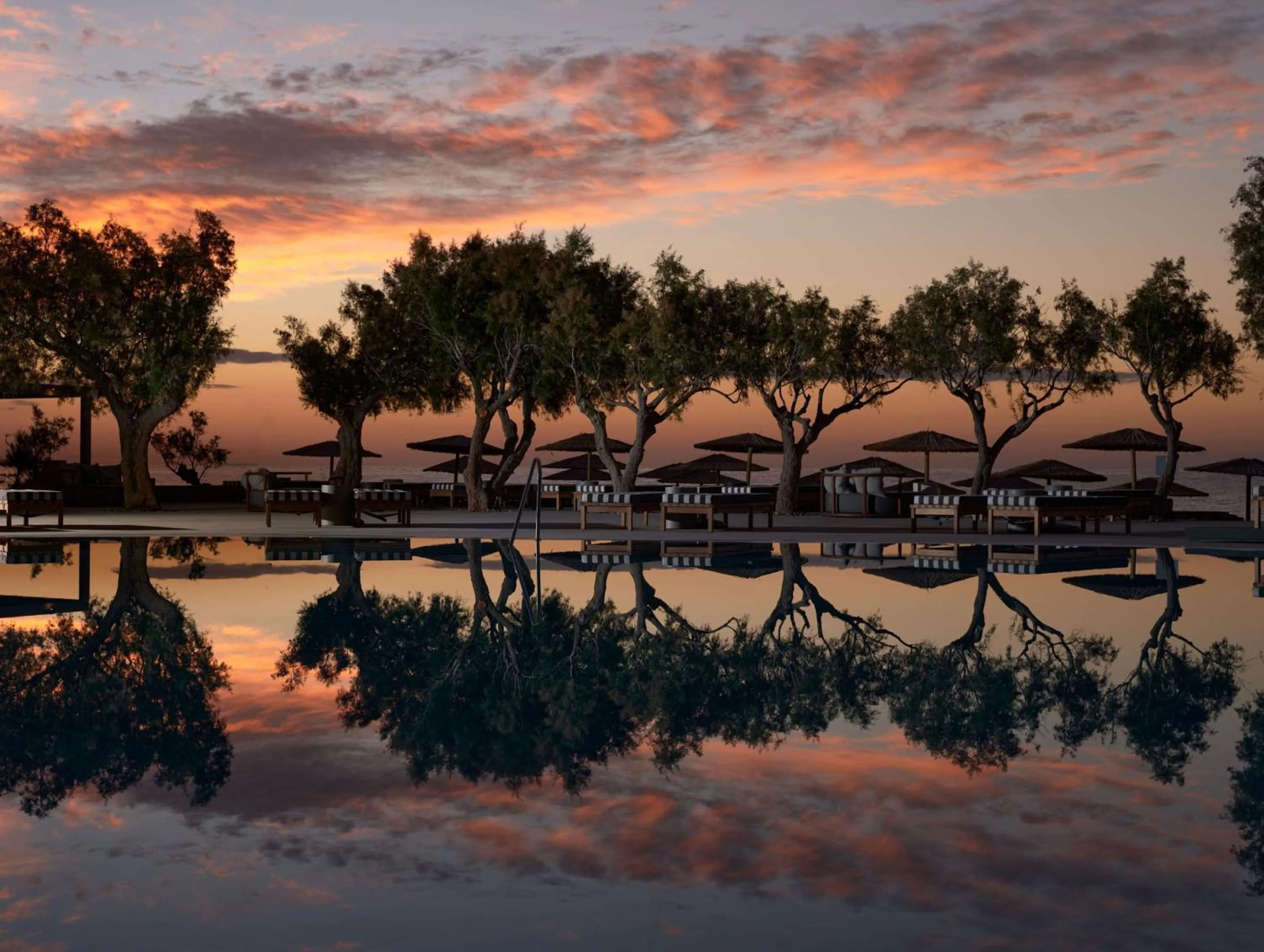 Pool view in Numo Ierapetra Beach Resort Crete, Adults only, Curio Collection Hilton