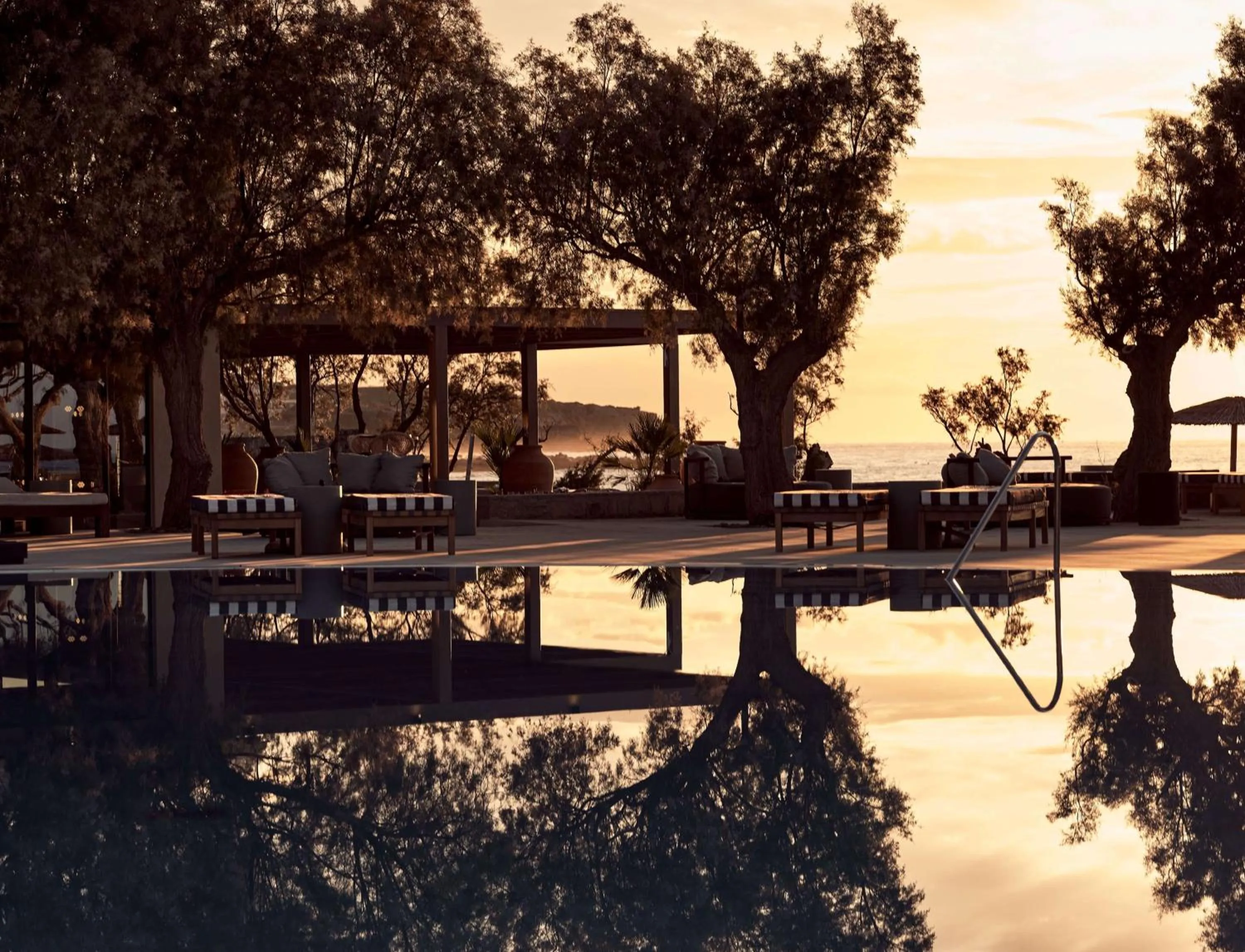 Pool view in Numo Ierapetra Beach Resort Crete, Adults only, Curio Collection Hilton